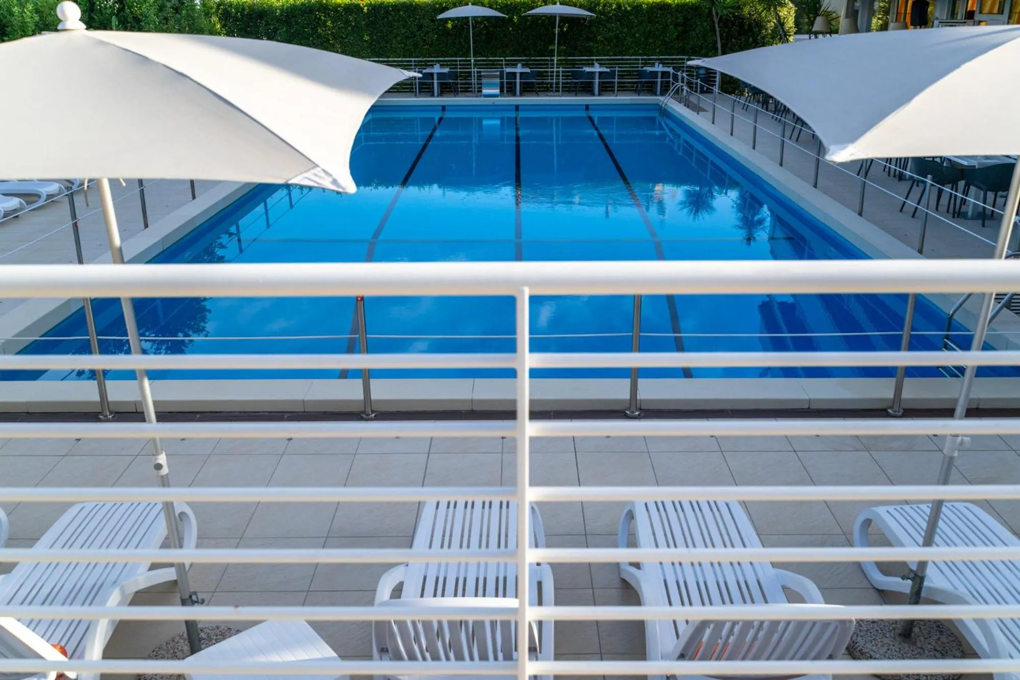 Balcony/Terrace in Hotel Palace Magnolia SPA