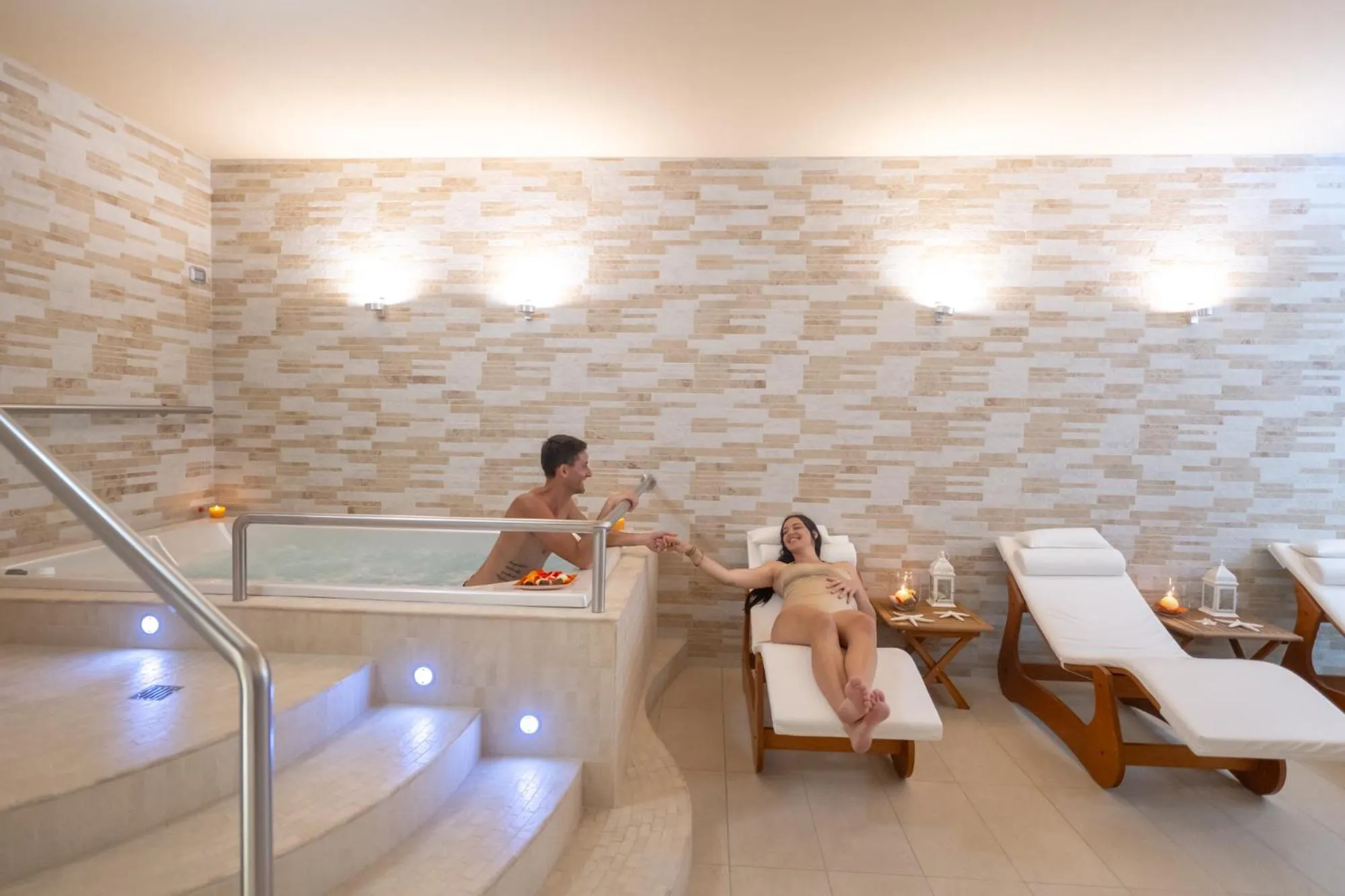 Spa and wellness centre/facilities in Hotel Palace Magnolia SPA