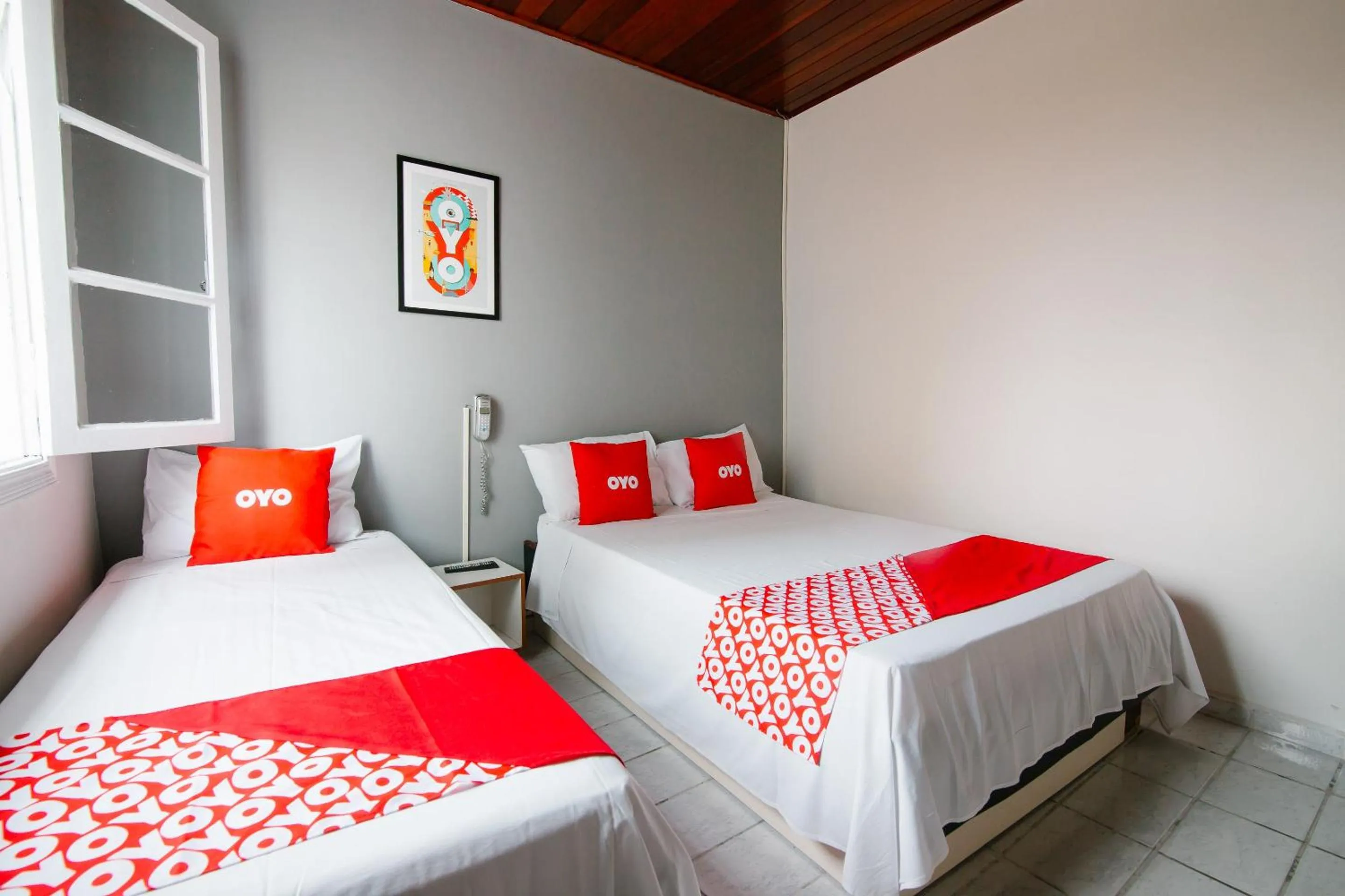 Bedroom in OYO Hotel Castro Alves, São Paulo