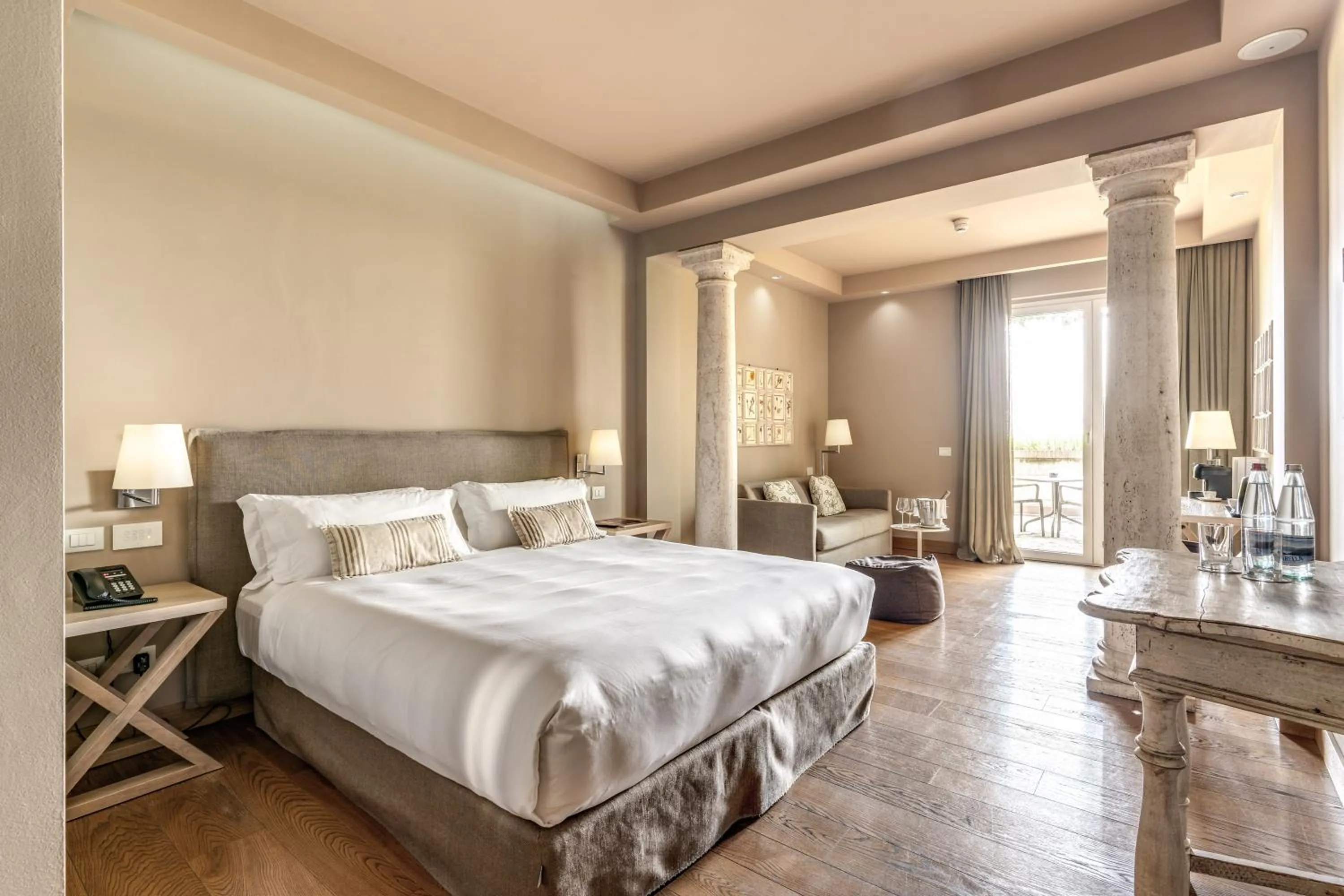 Bedroom, Bed in Tenuta De L'Annunziata - Natural Relais