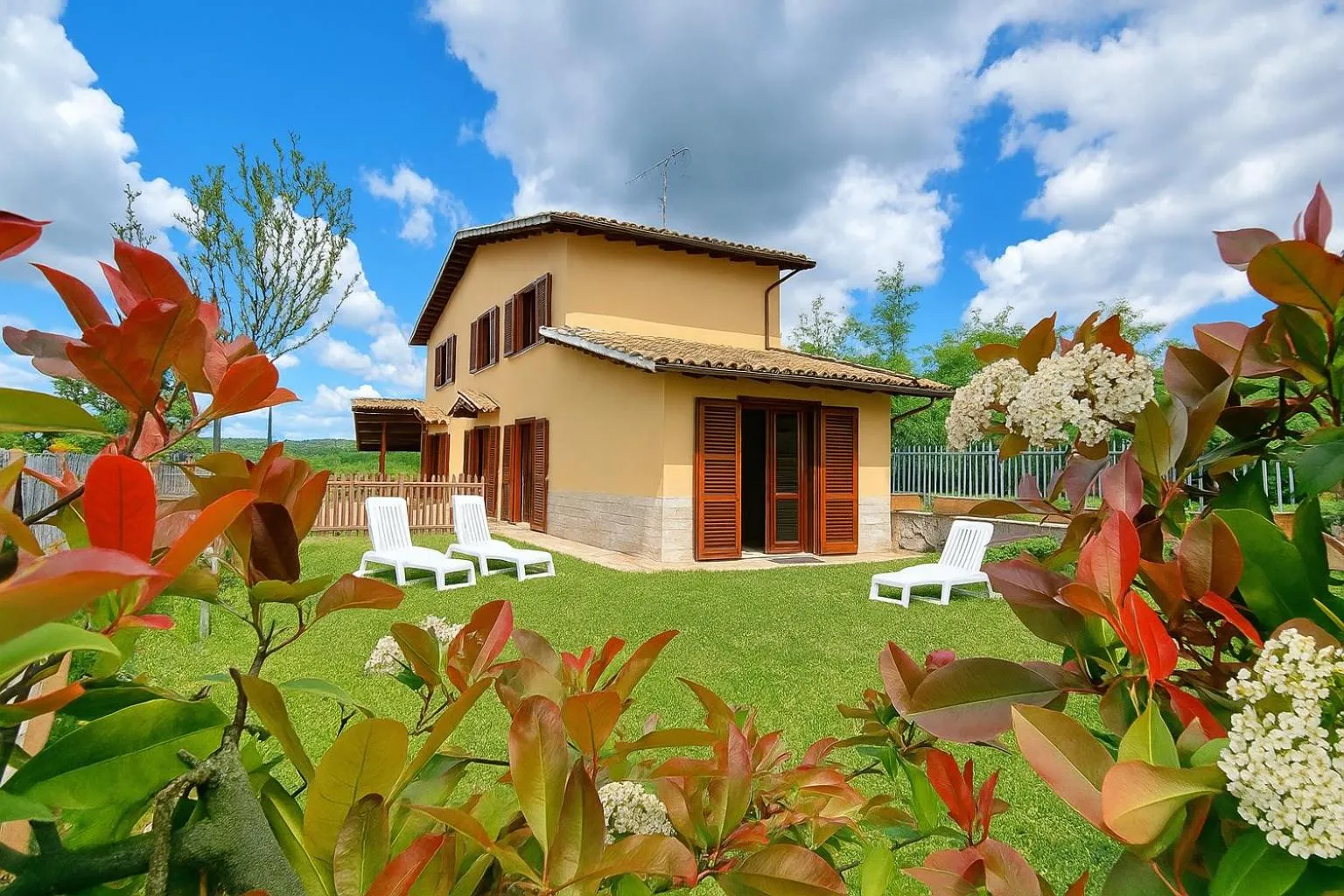 Garden in Selvicolle Country House