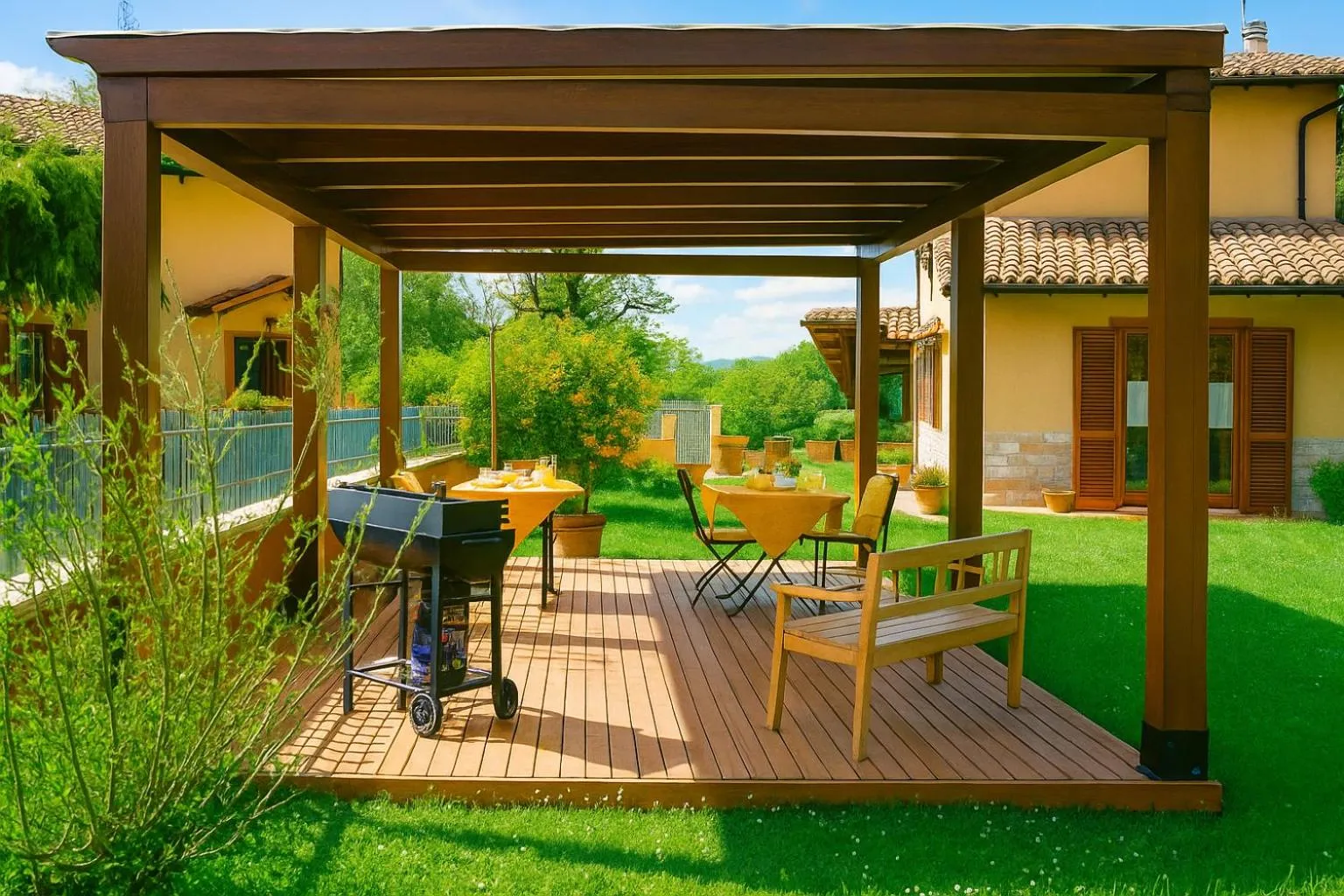 Garden in Selvicolle Country House