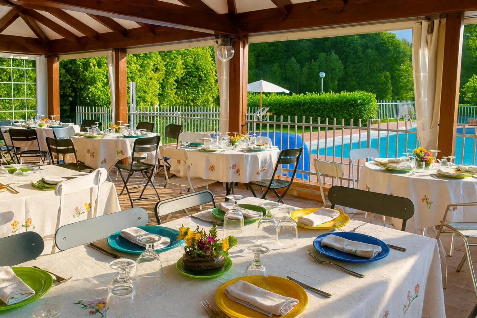 Communal lounge/ TV room in Selvicolle Country House