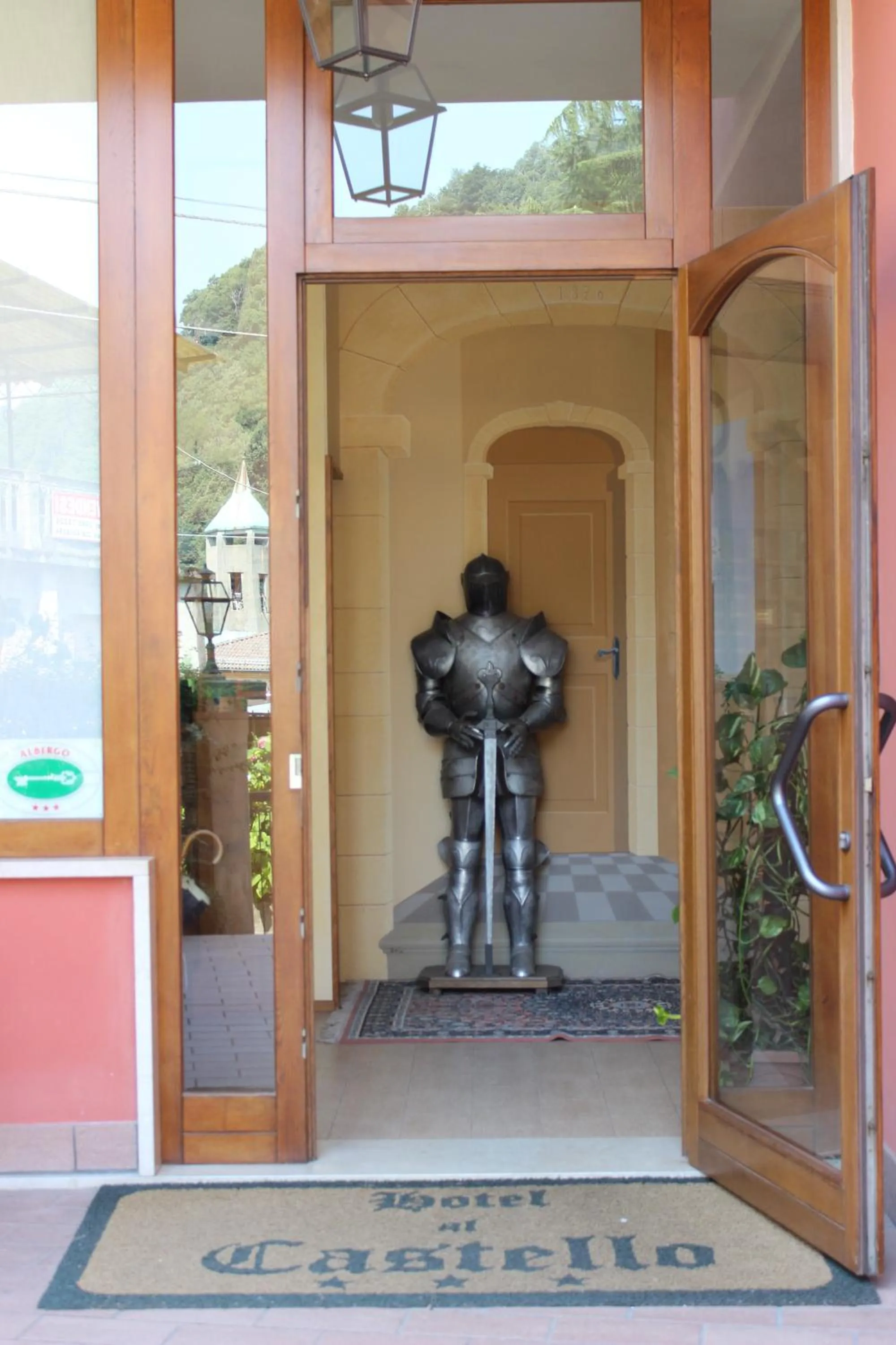 Facade/entrance in Albergo Al Castello