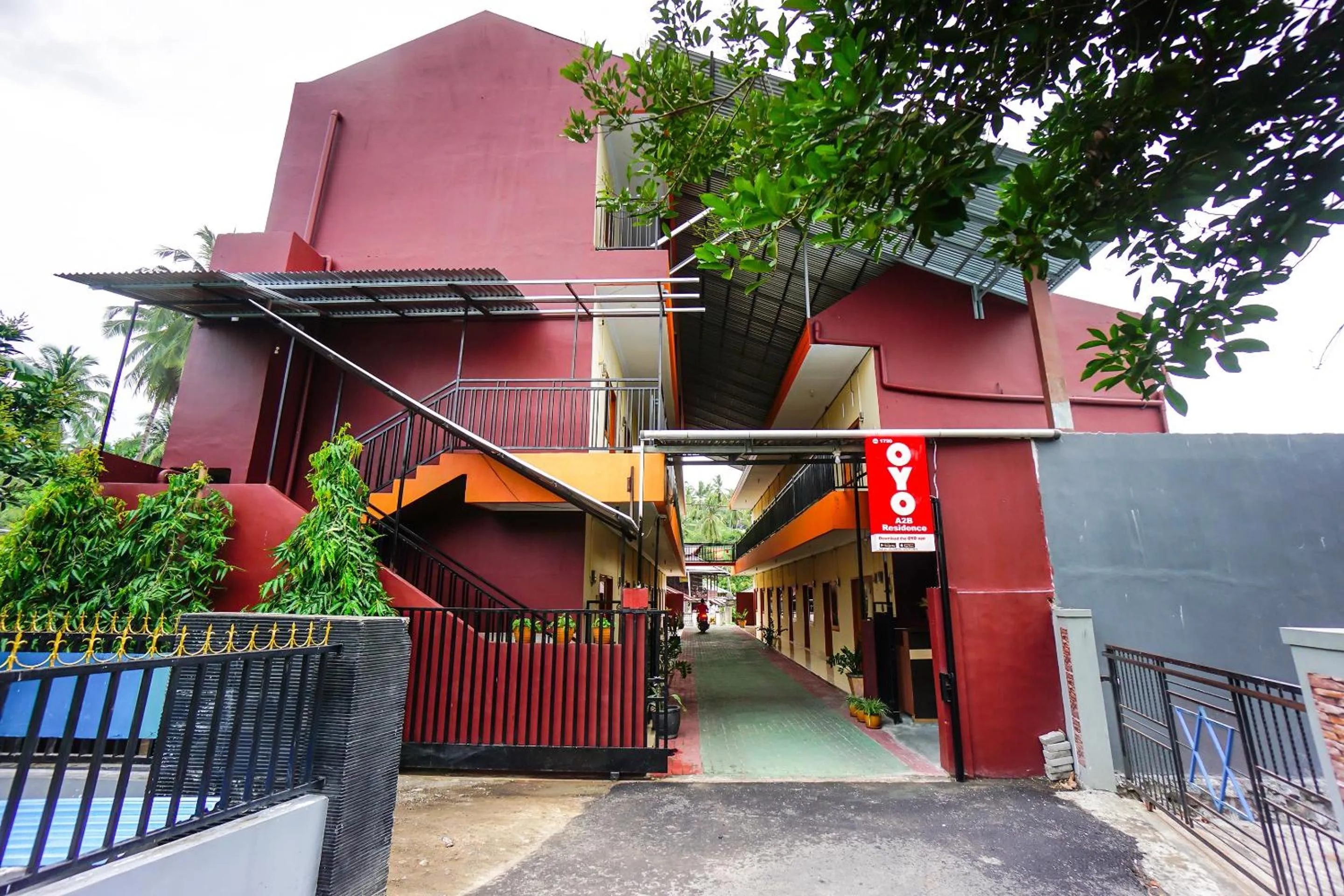 Facade/entrance in OYO 1720 A2b Residence