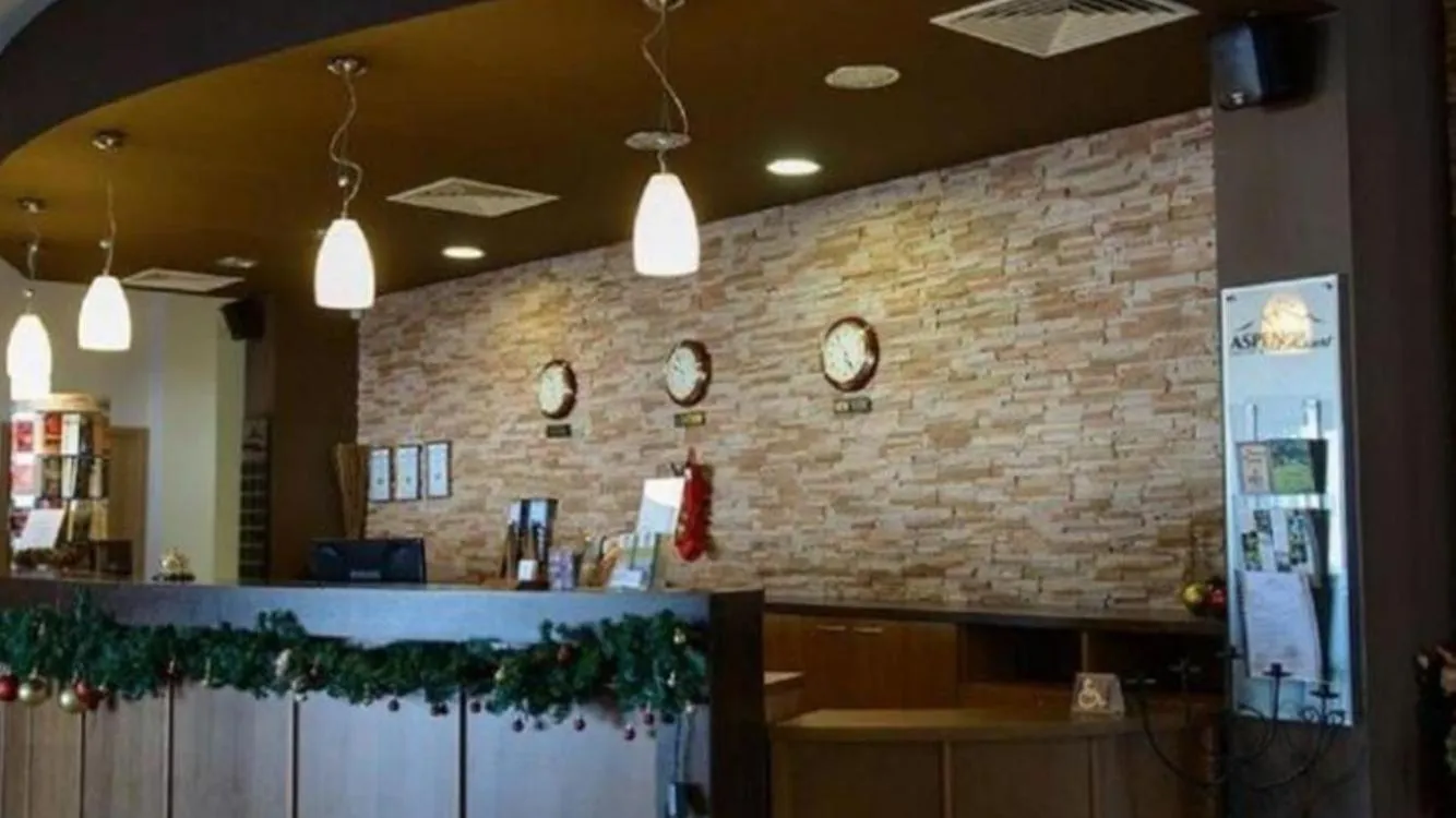 Lobby or reception in Stylish Studio Apart Aspen Golf Resort