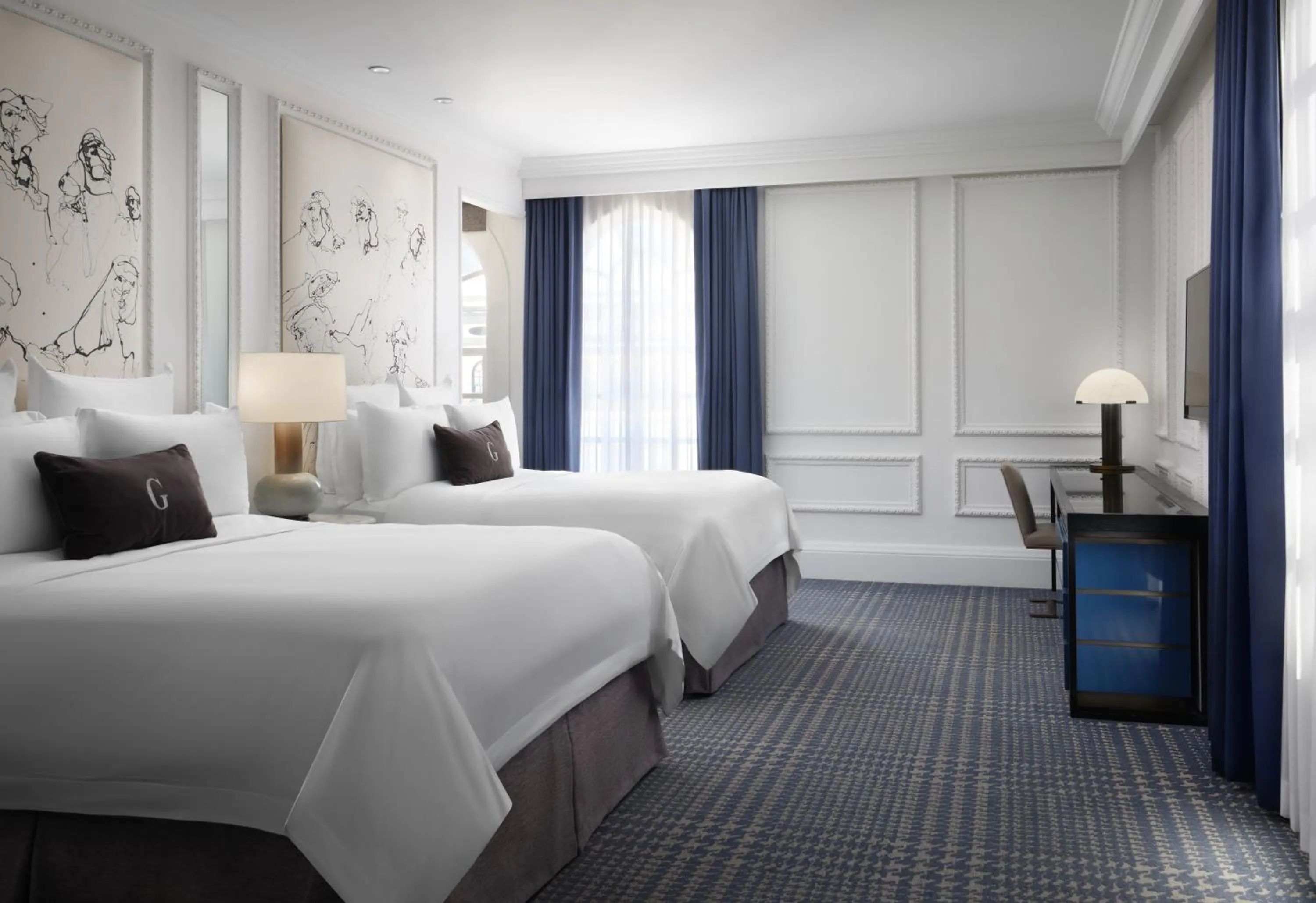 Bedroom, Bed in The US Grant, a Luxury Collection Hotel, San Diego