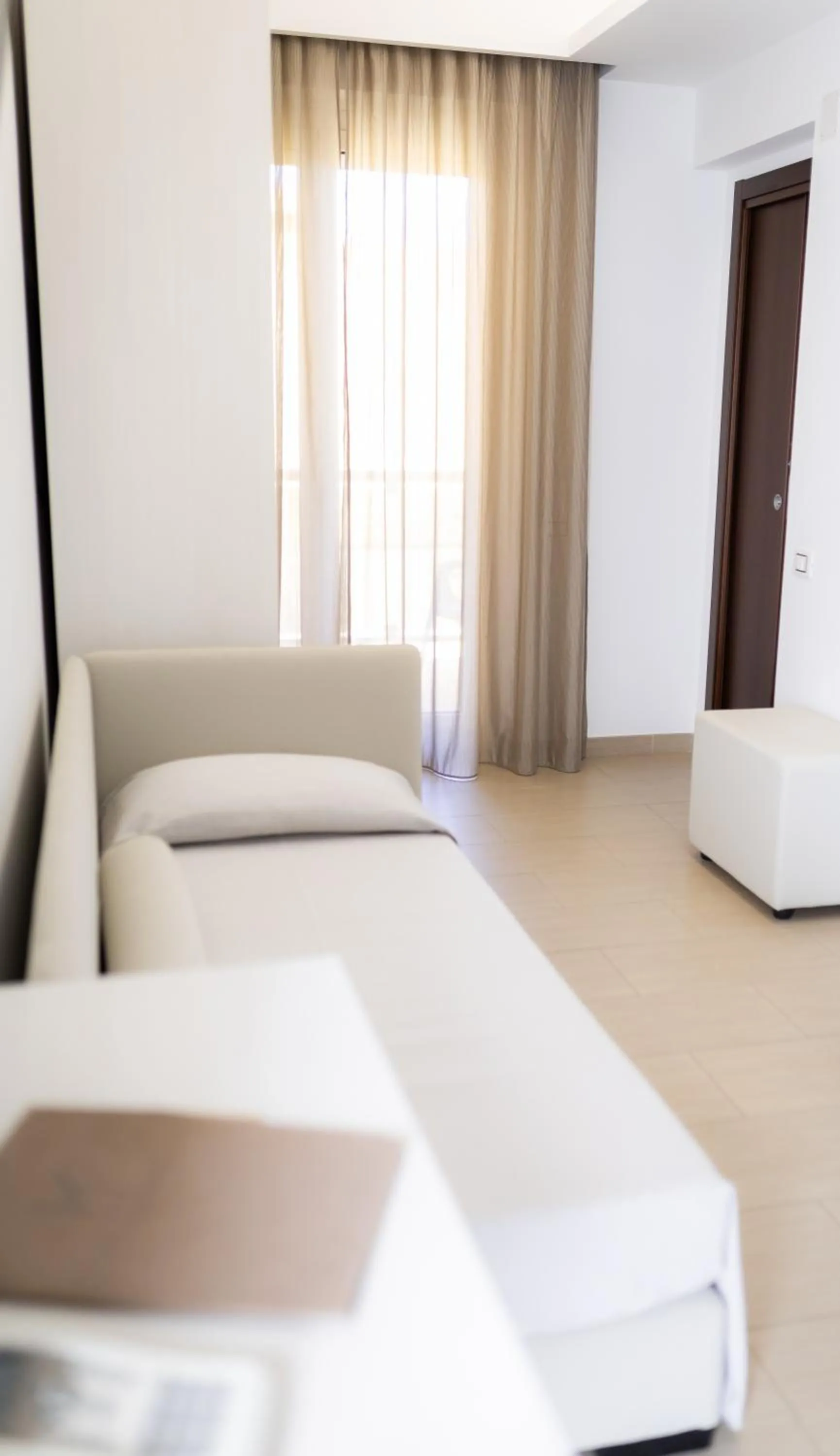 Bed in Hotel Vittoria