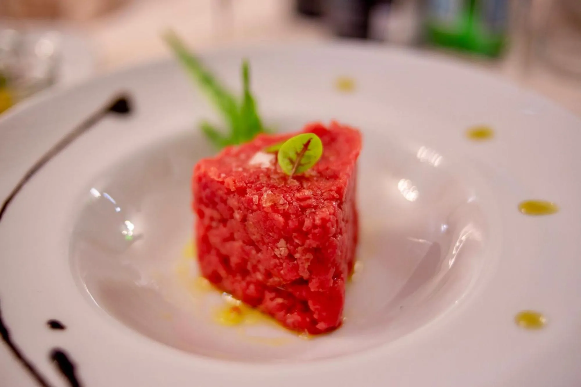 Food in Villa del Parco in Tuscany