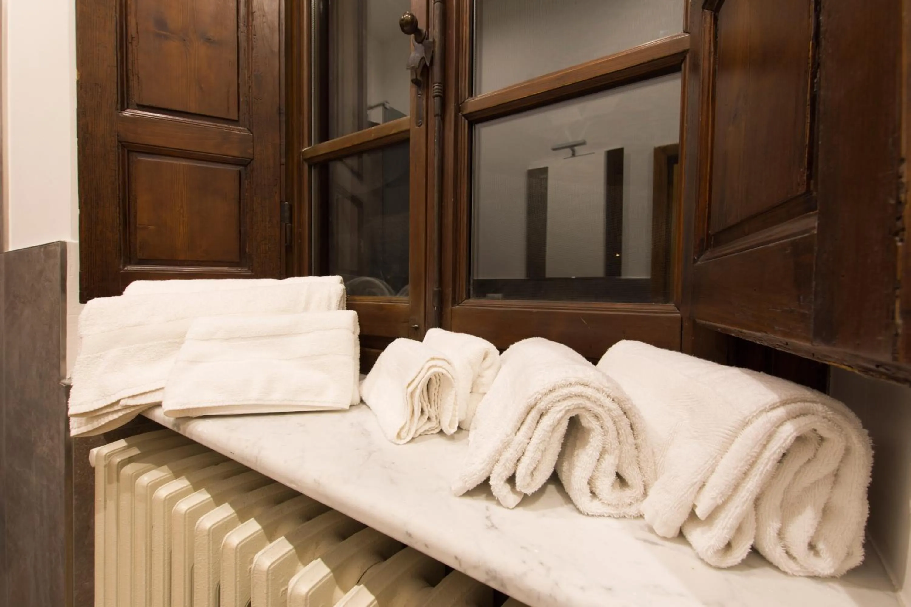 Bathroom in Villa del Parco in Tuscany