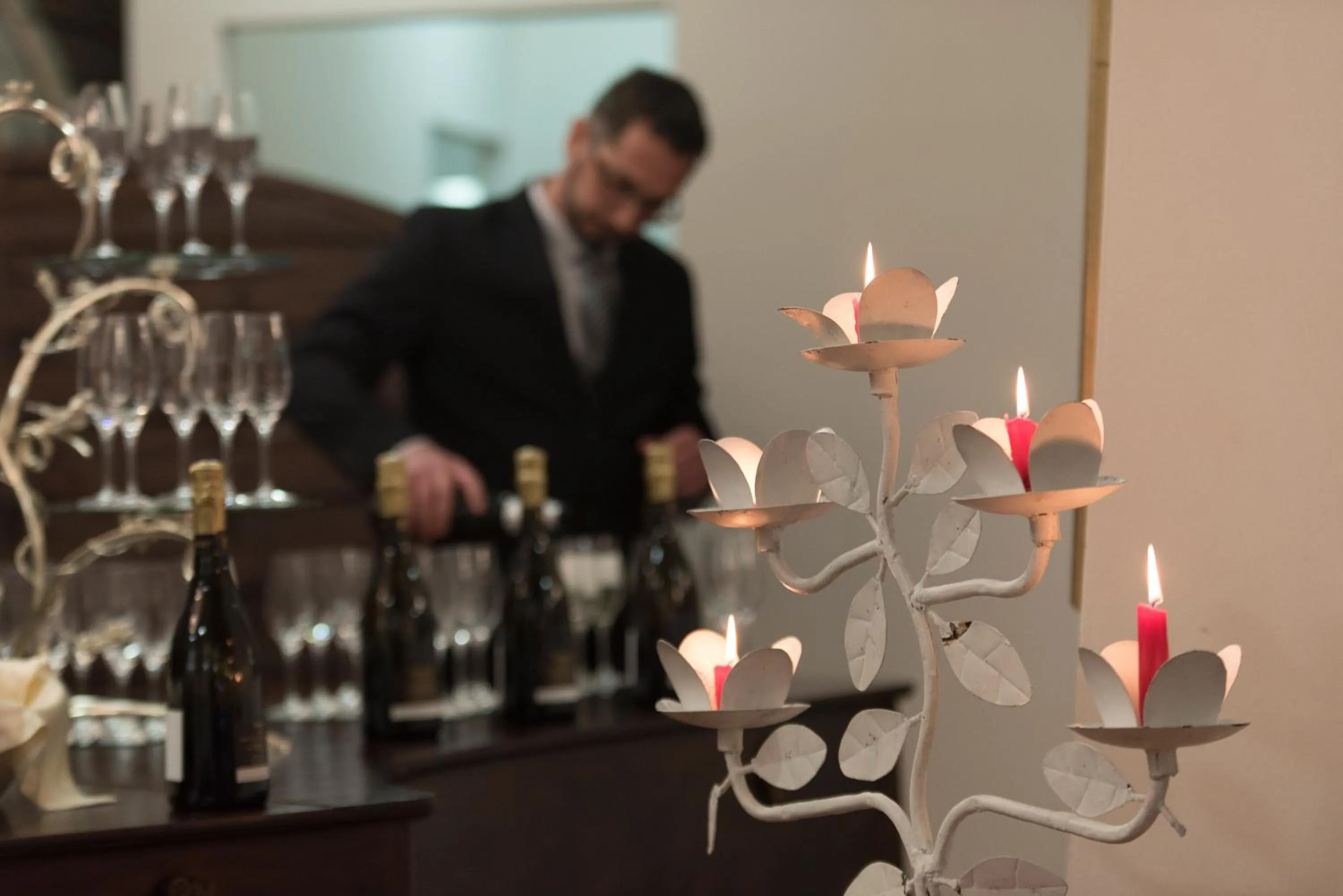 Lounge or bar in Villa del Parco in Tuscany