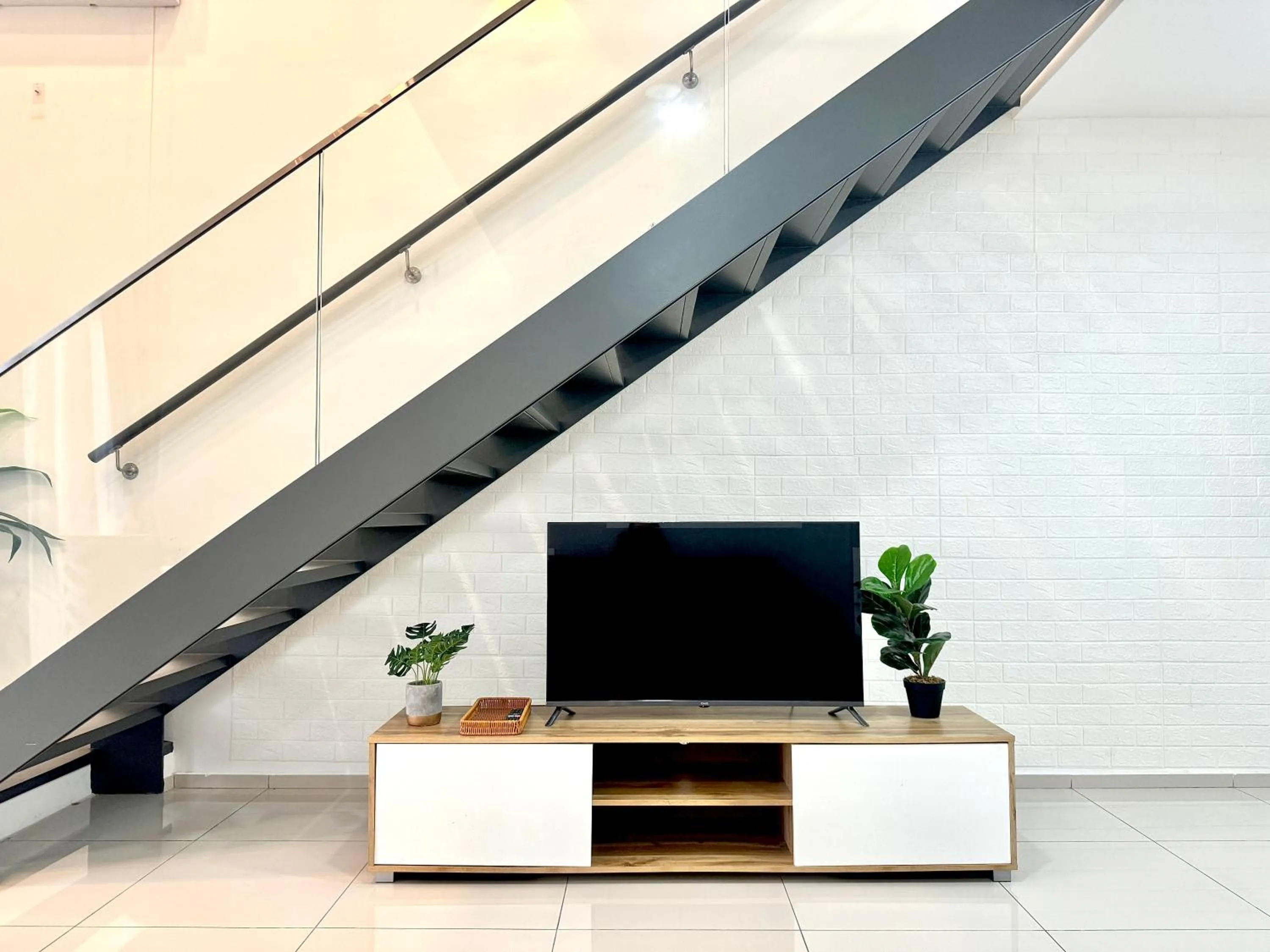 Communal lounge/ TV room in EkoCheras Designer Suite by Moka @ Cheras