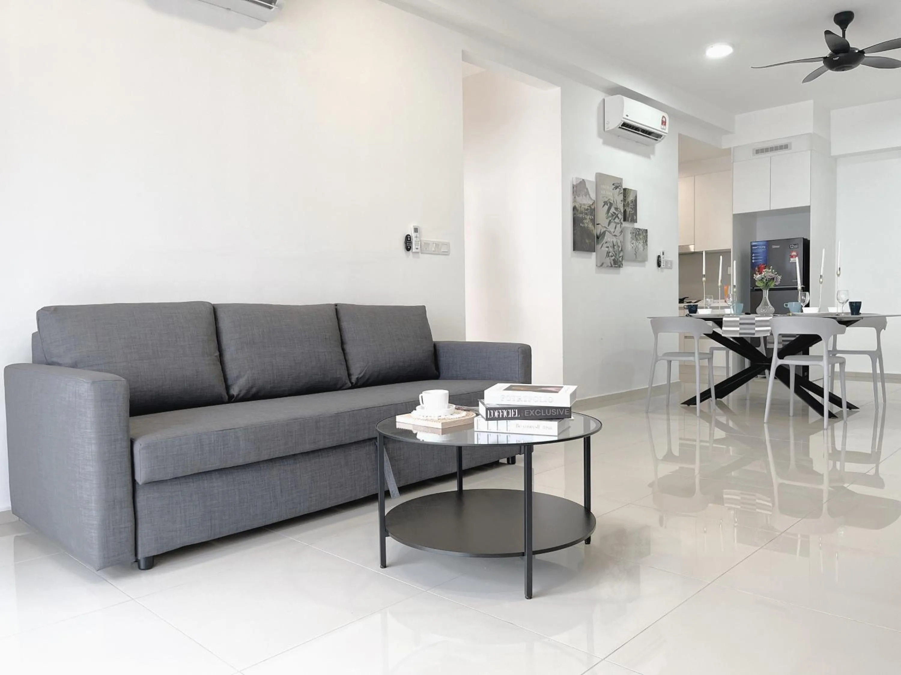 Living room in EkoCheras Designer Suite by Moka @ Cheras