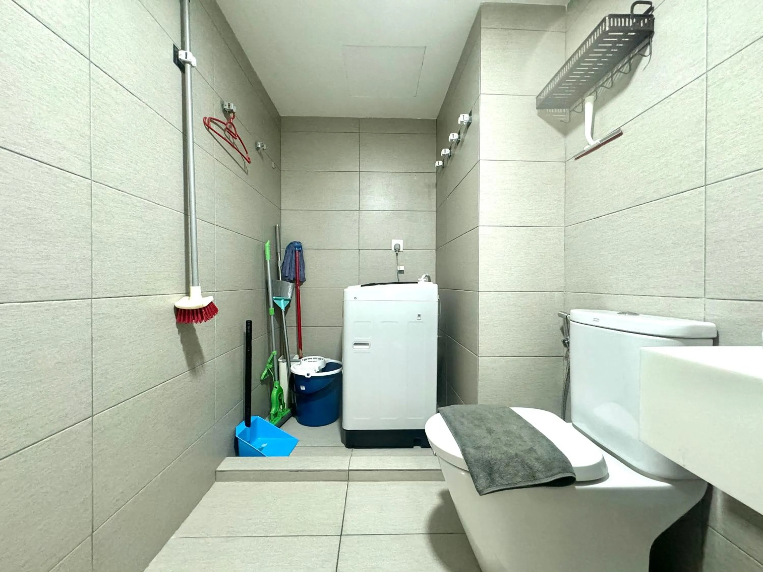 Bathroom in EkoCheras Designer Suite by Moka @ Cheras