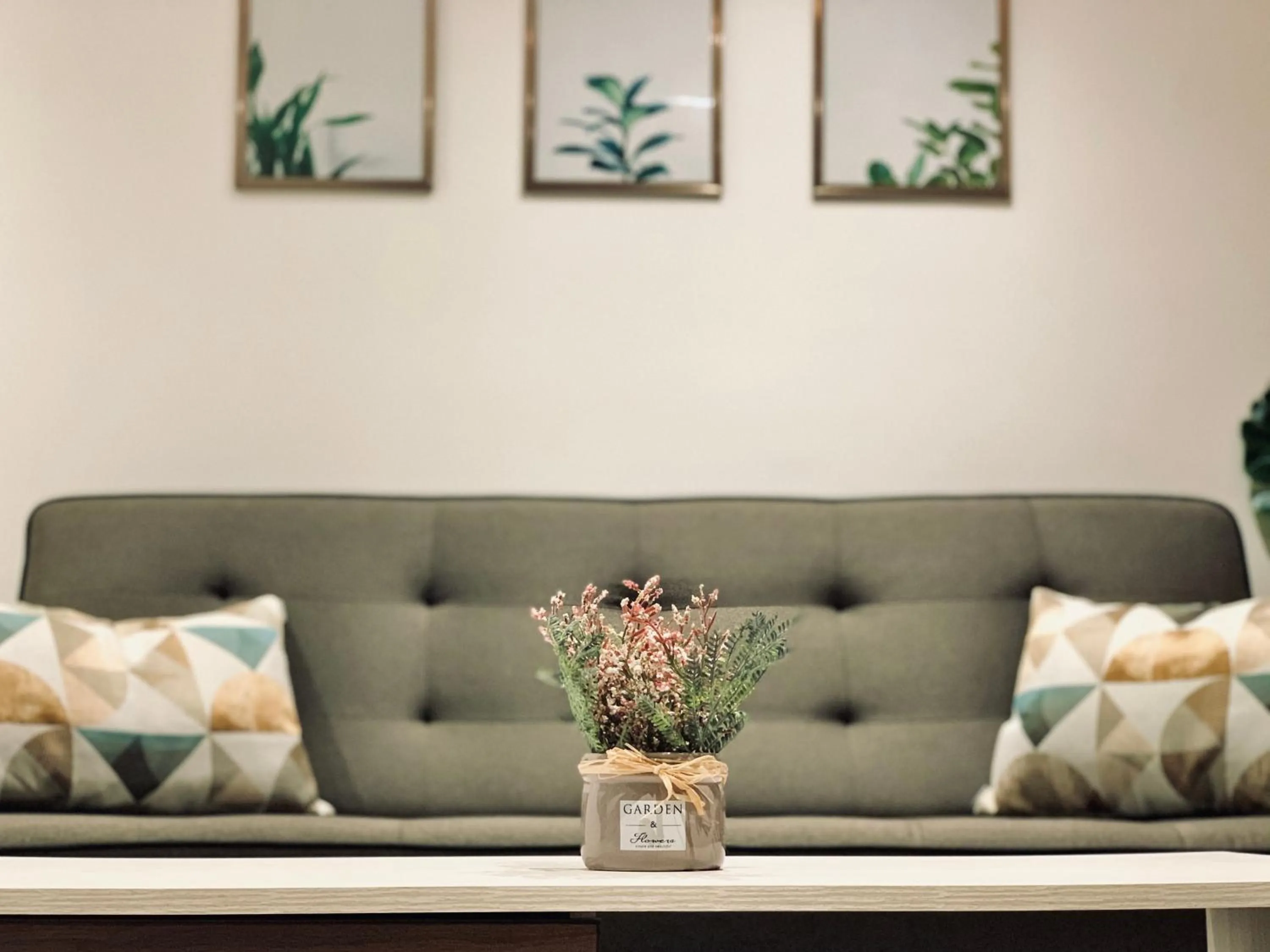 Living room in EkoCheras Designer Suite by Moka @ Cheras