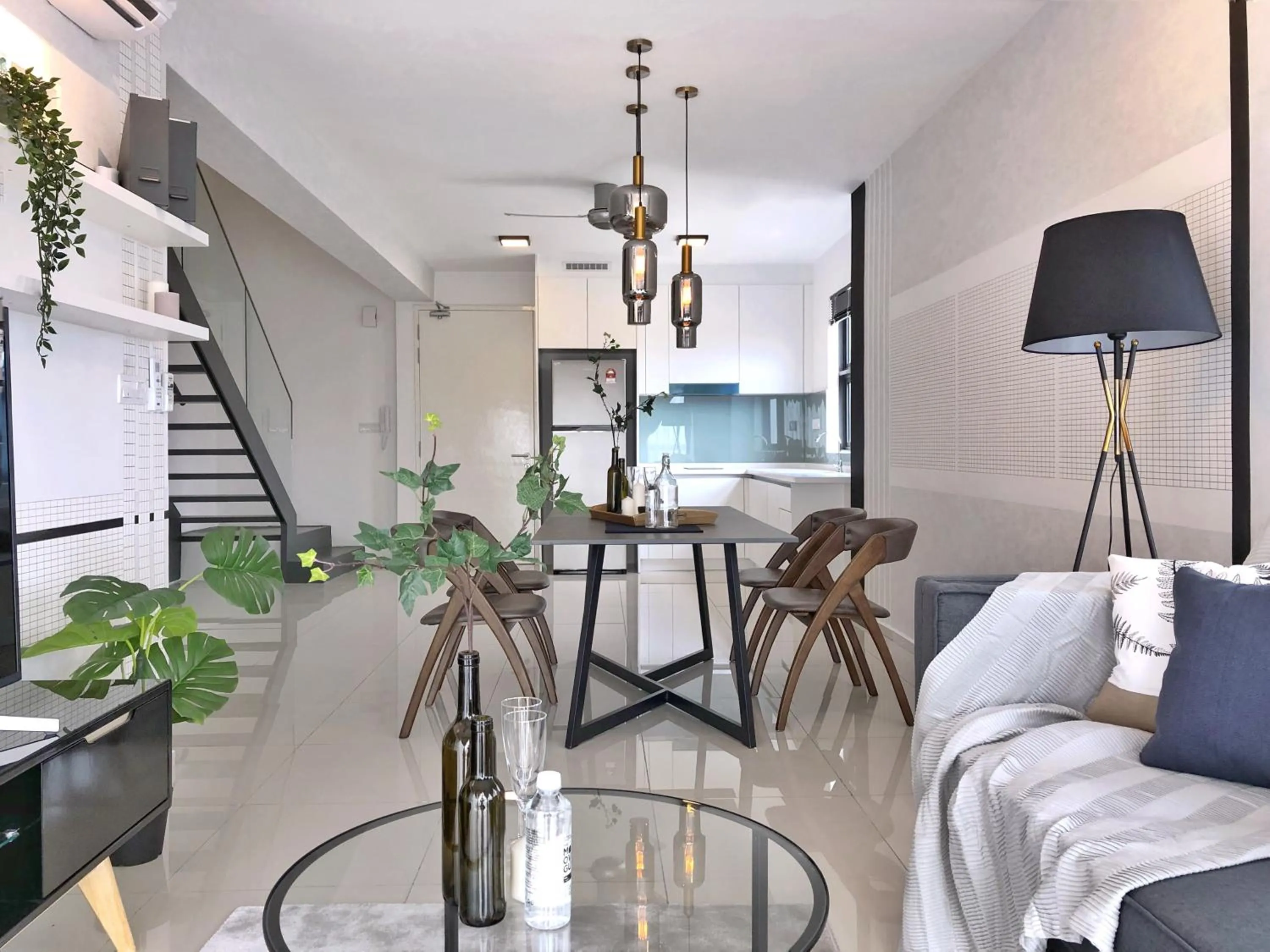 Living room in EkoCheras Designer Suite by Moka @ Cheras