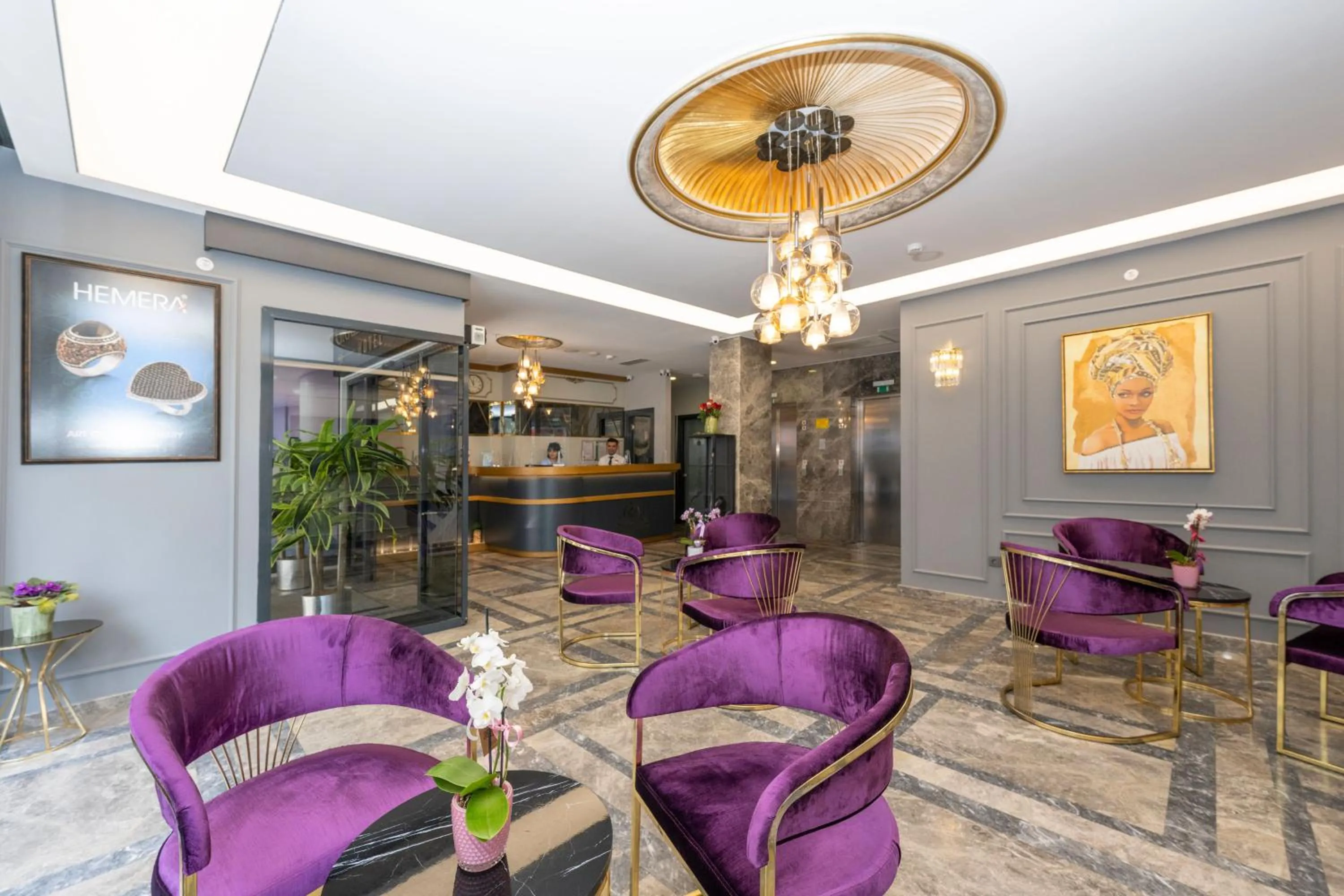 Lobby or reception in Graziella Gold Hotel