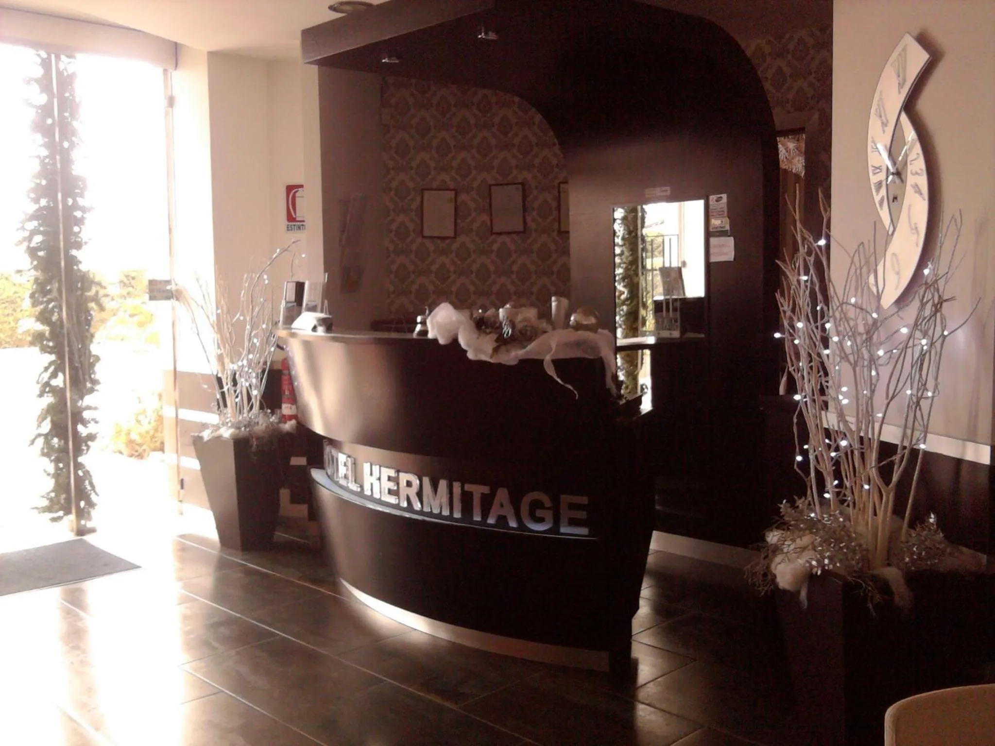 Lobby or reception in Hotel Hermitage