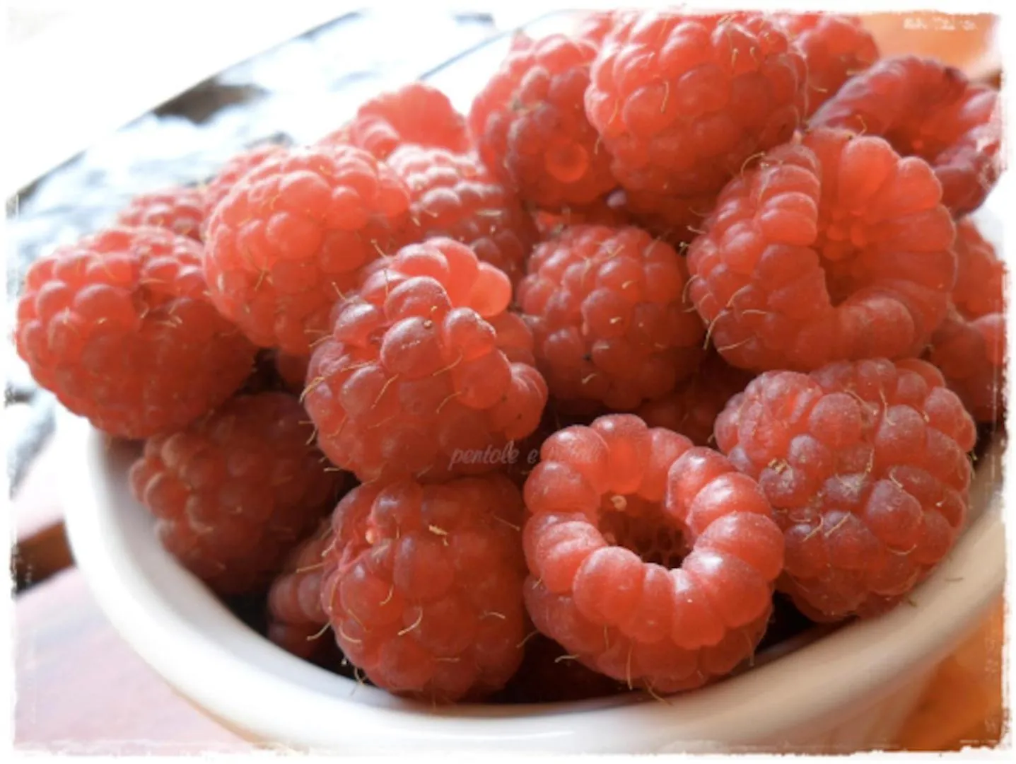 Food close-up in B&B Ambrosia