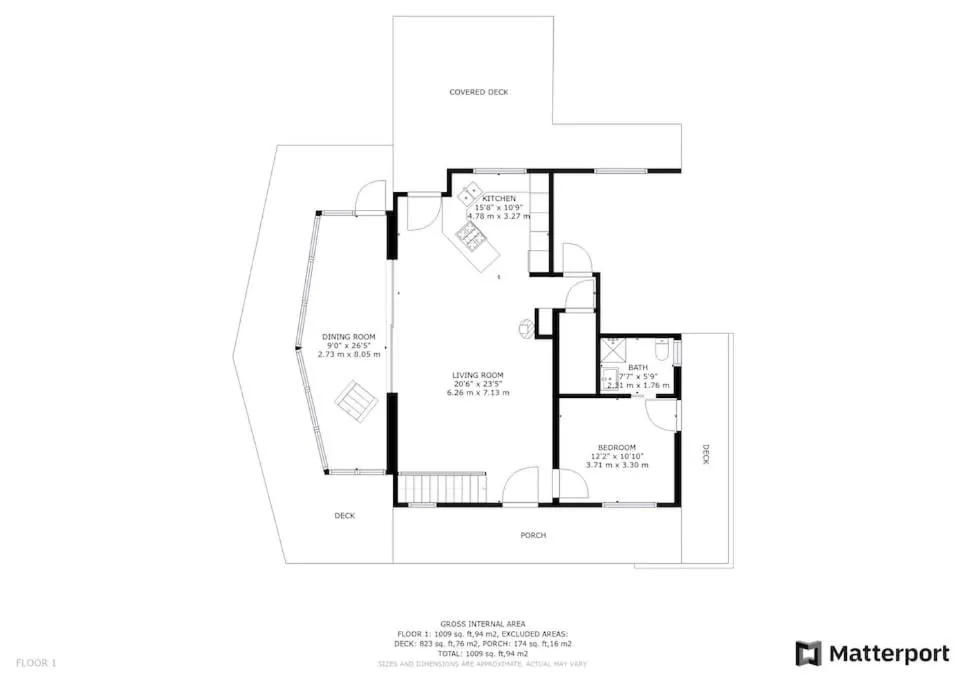 Floor plan in B&B Ambrosia