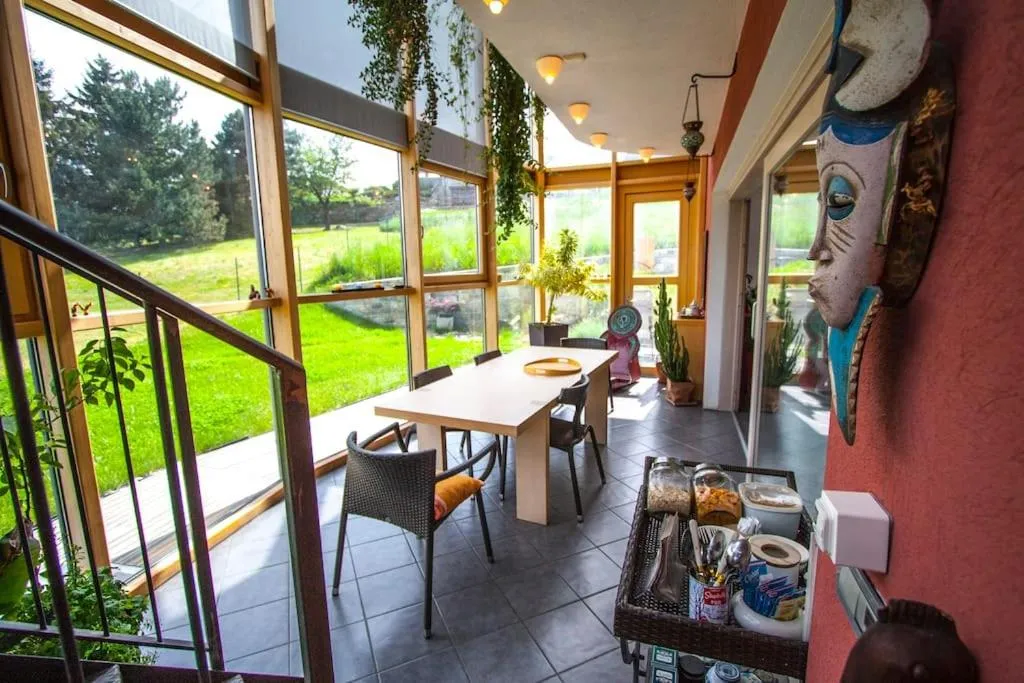 Dining area in B&B Ambrosia