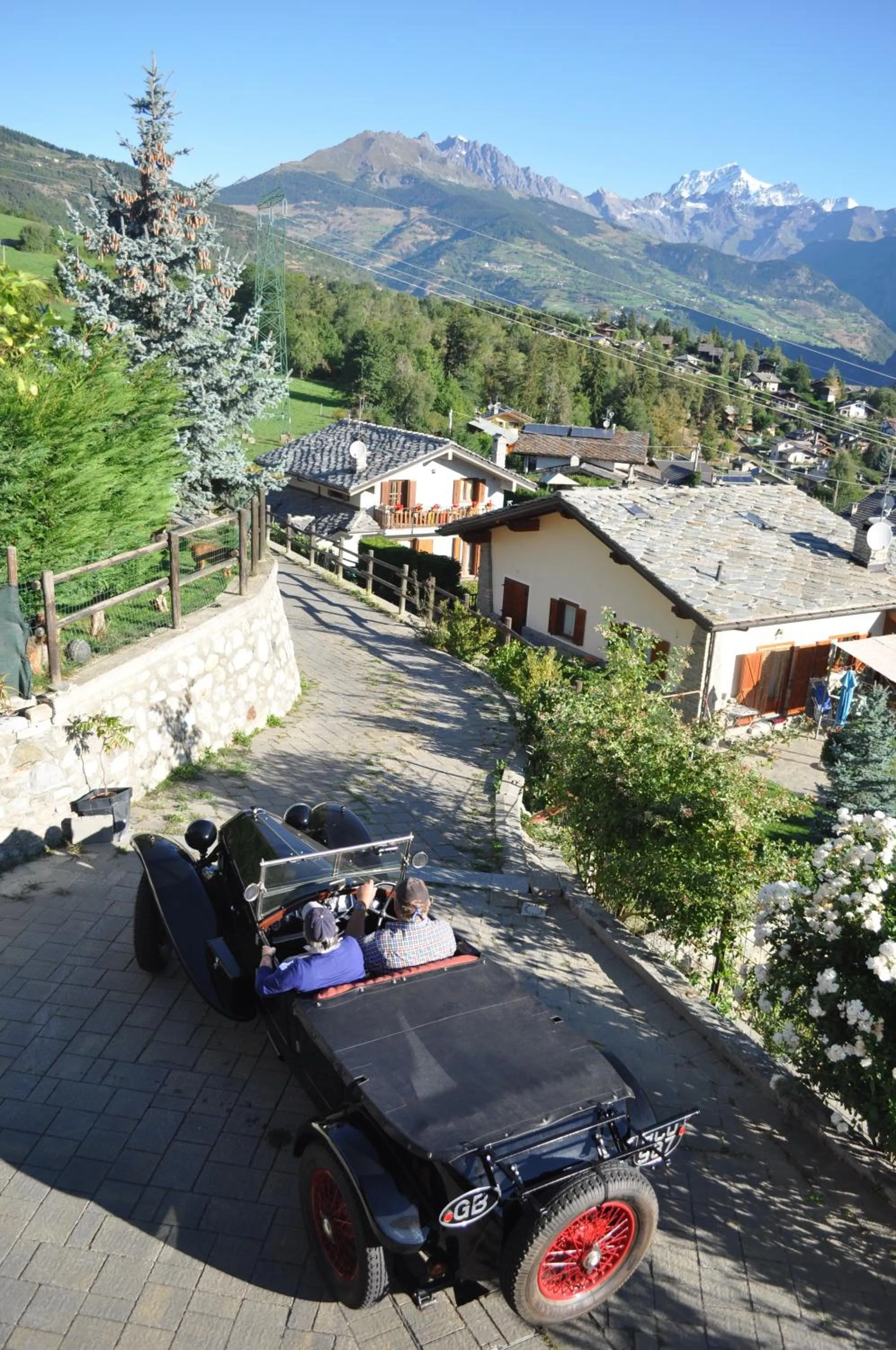 Balcony/Terrace in B&B Ambrosia