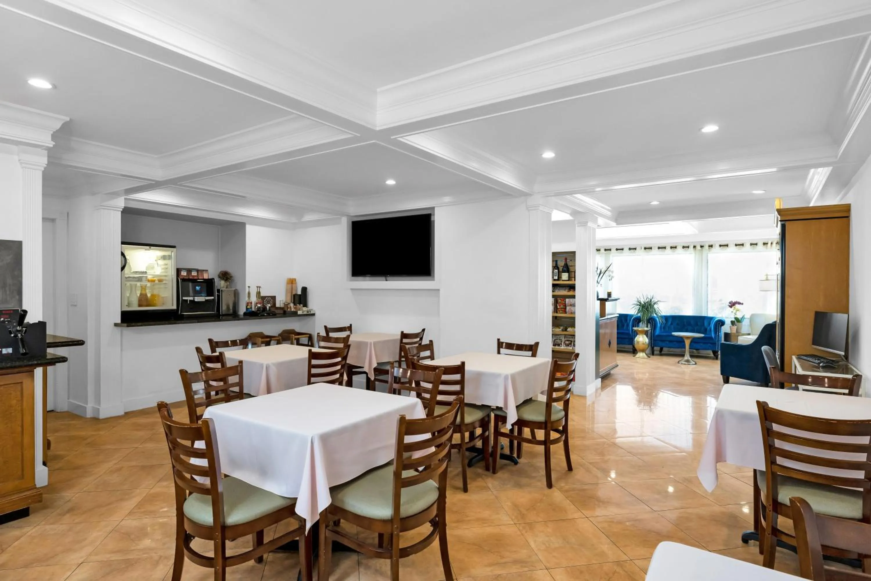 Communal lounge/ TV room in The Millwood