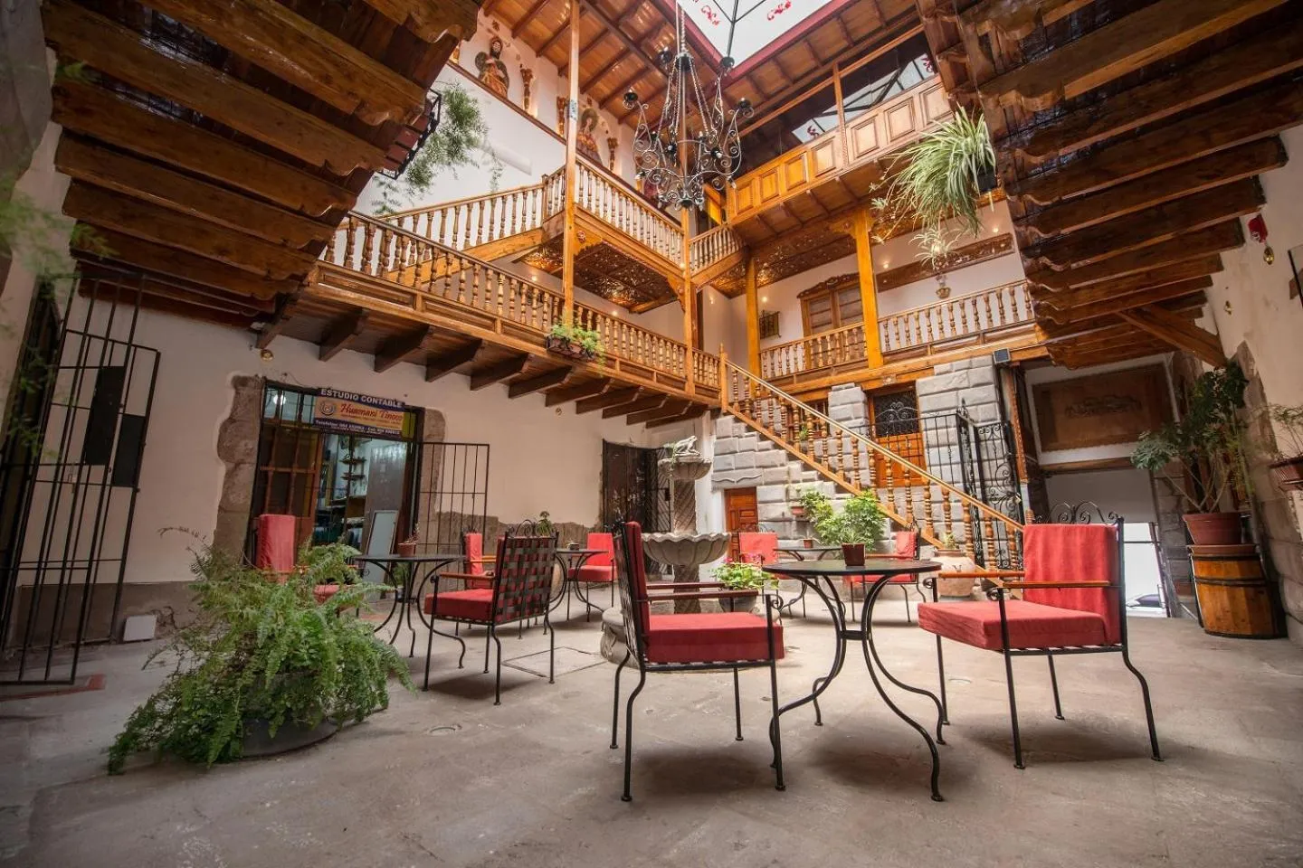 Patio in Casona Corrales Hotel Boutique