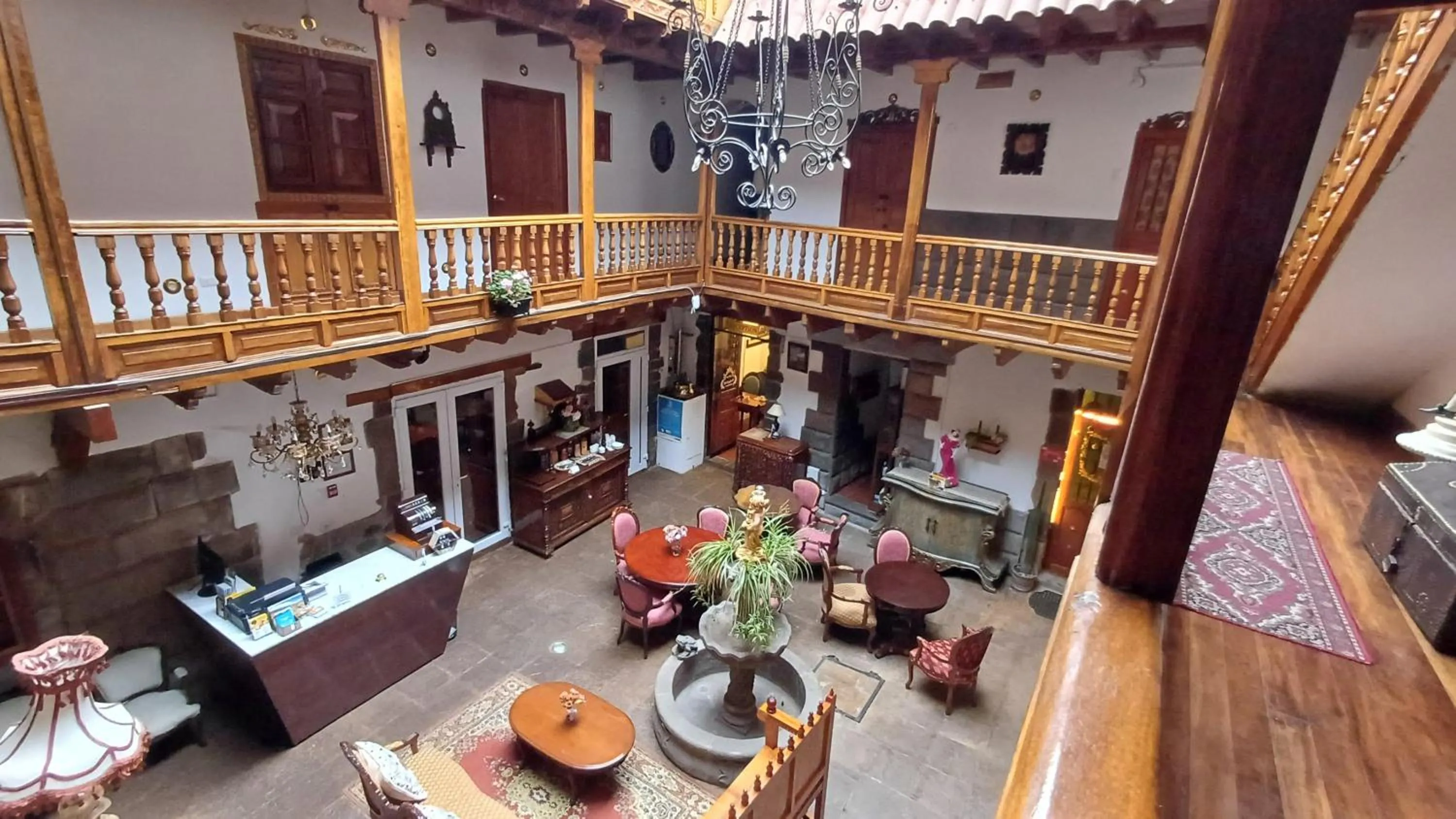 Lobby or reception in Casona Corrales Hotel Boutique