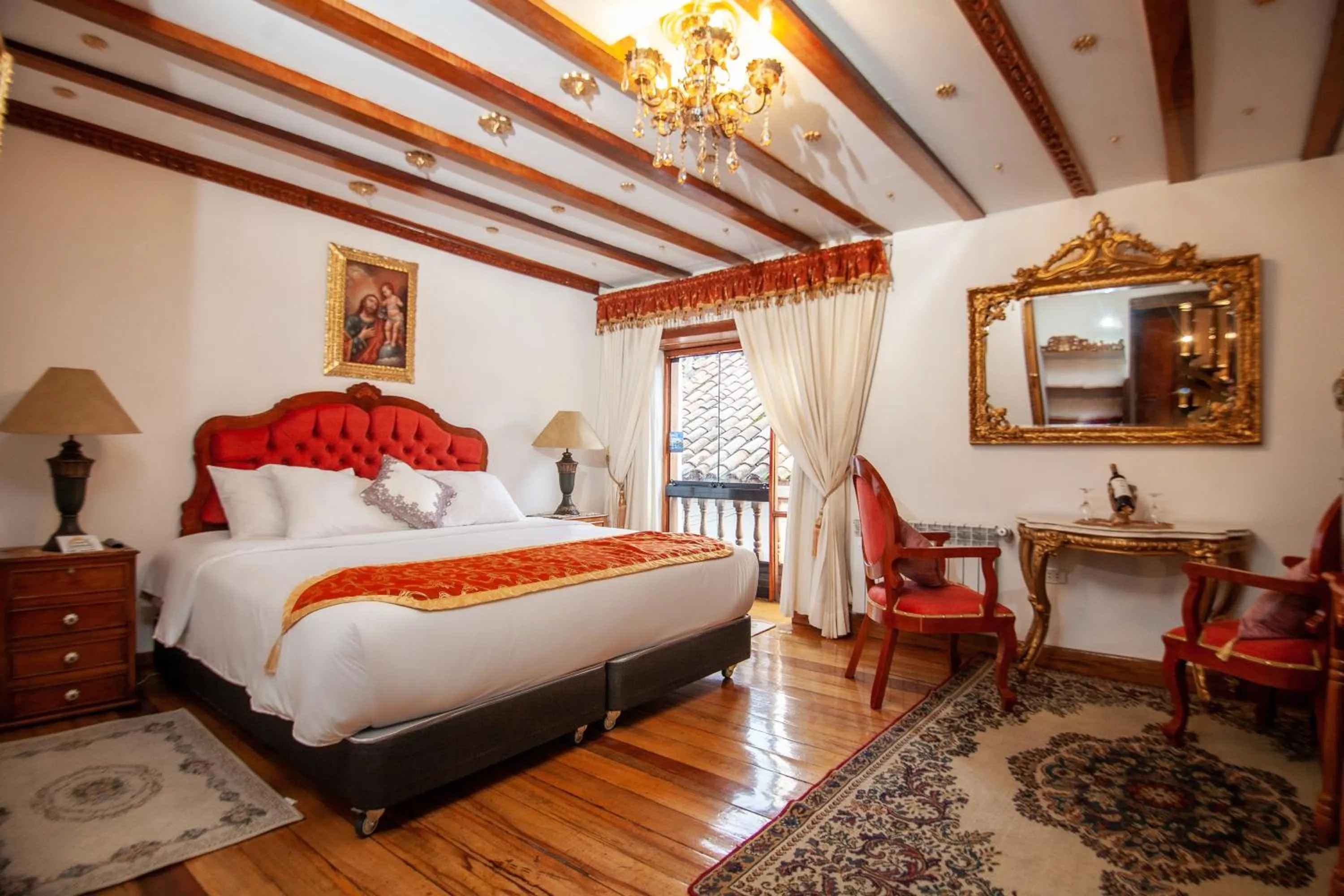 Photo of the whole room, Bed in Casona Corrales Hotel Boutique