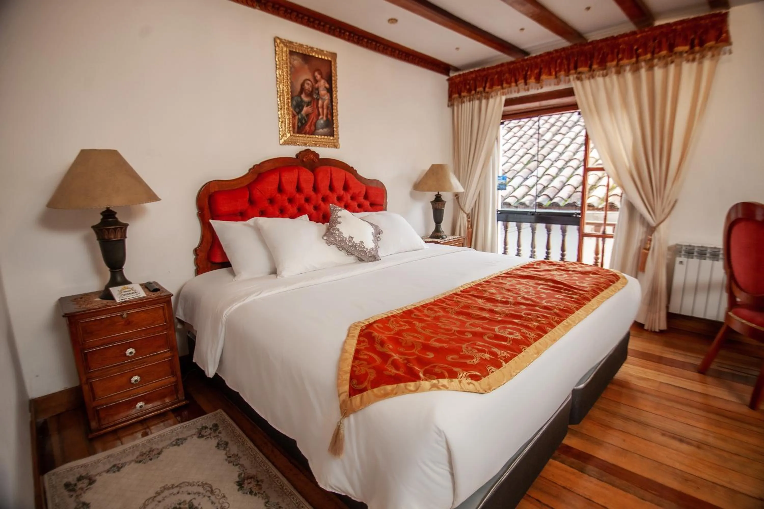 Photo of the whole room, Bed in Casona Corrales Hotel Boutique