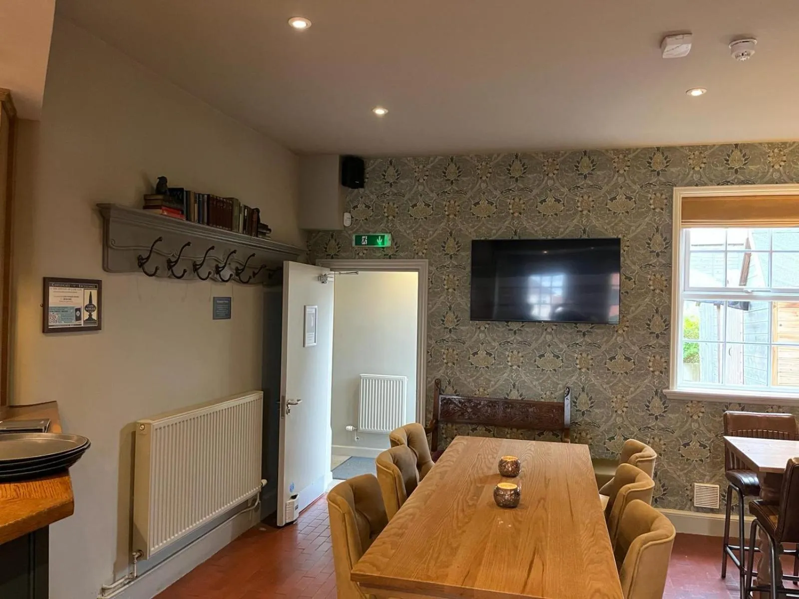 Dining area in Woodberry Inn