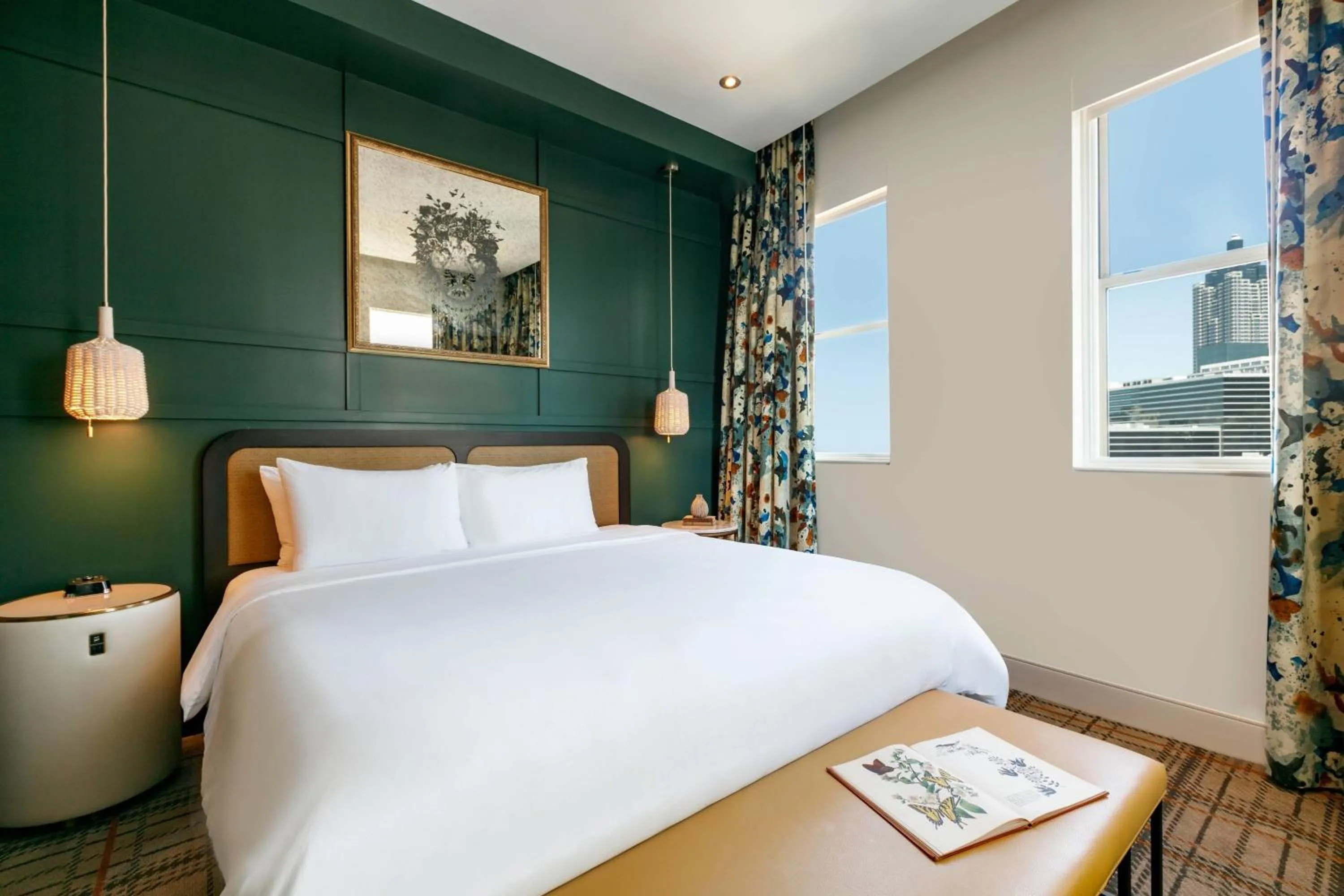 Bedroom, Bed in Glenn Hotel, Autograph Collection