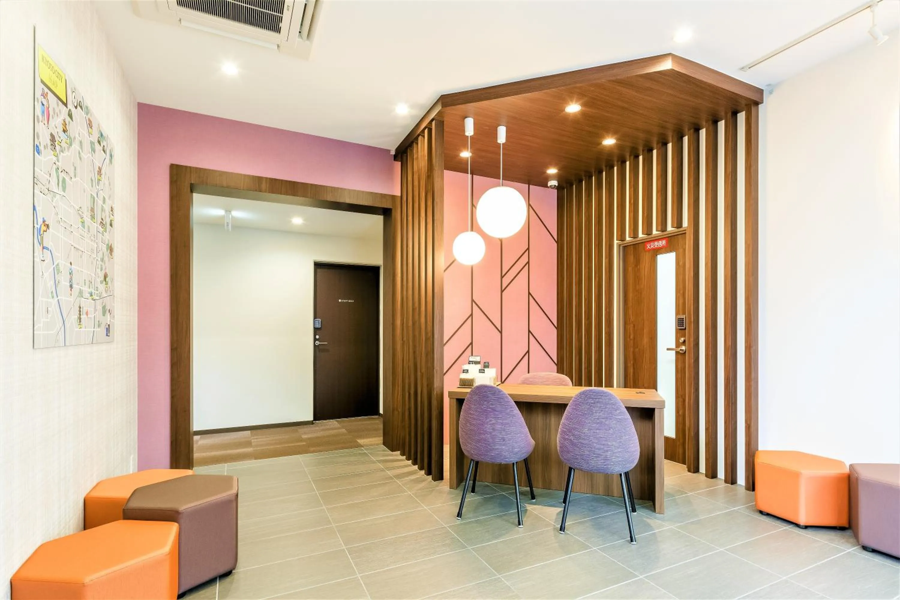 Lobby or reception in M's Hotel Kyoto Station Kasuga