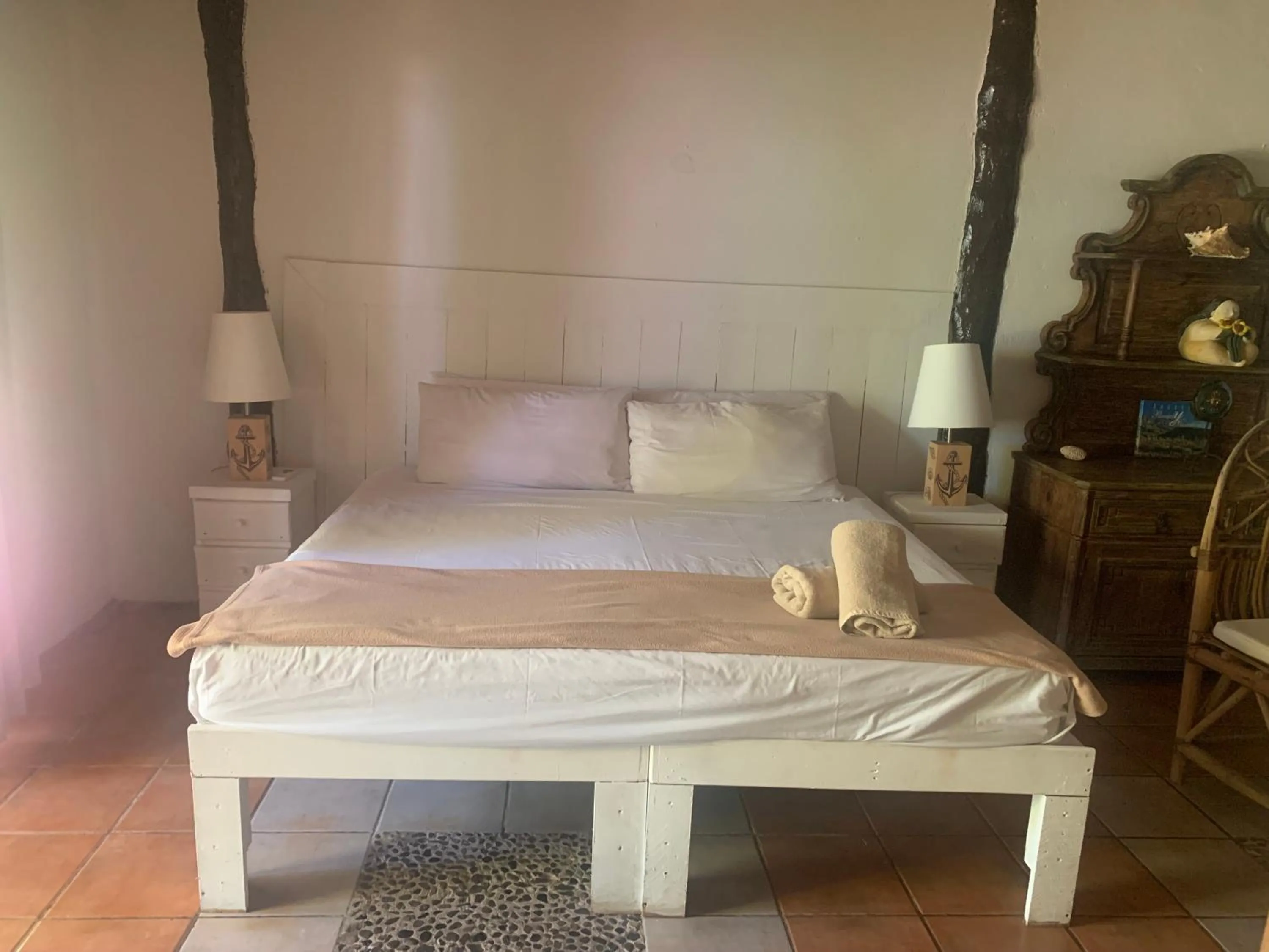 Bed in Casa CARIBE Cancun