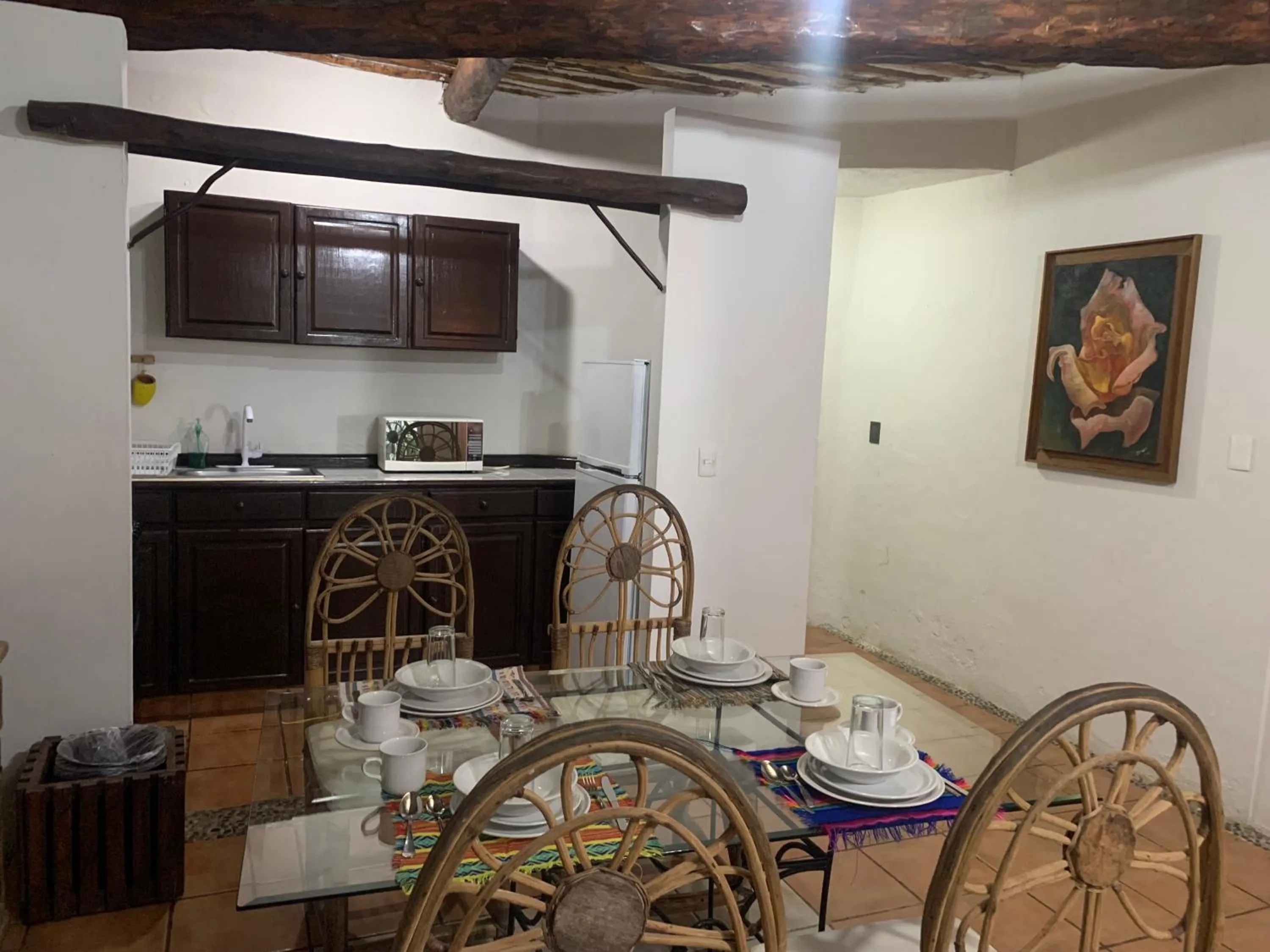 Kitchen or kitchenette in Casa CARIBE Cancun