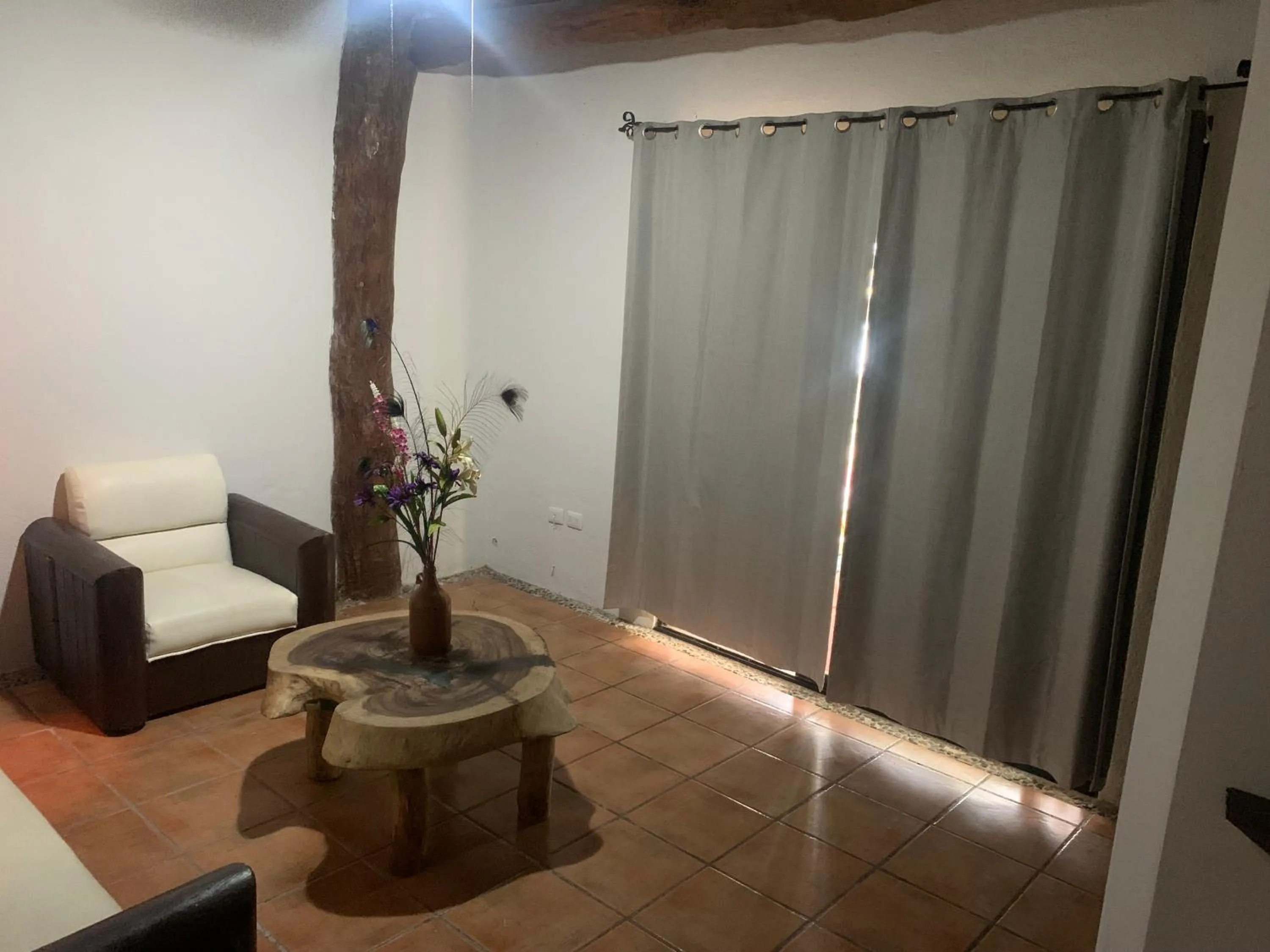 Living room in Casa CARIBE Cancun