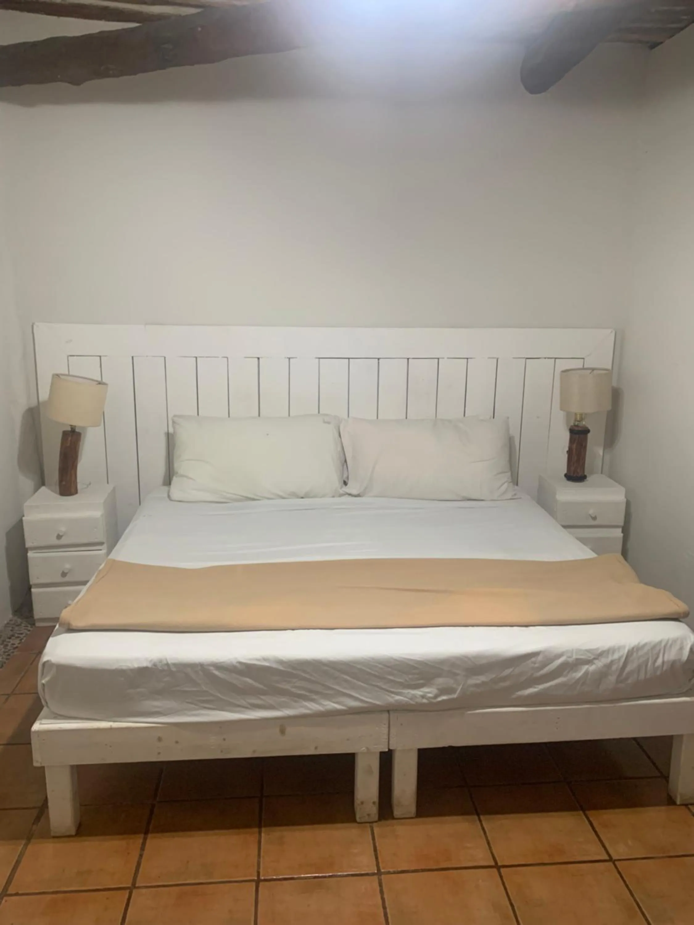 Bed in Casa CARIBE Cancun