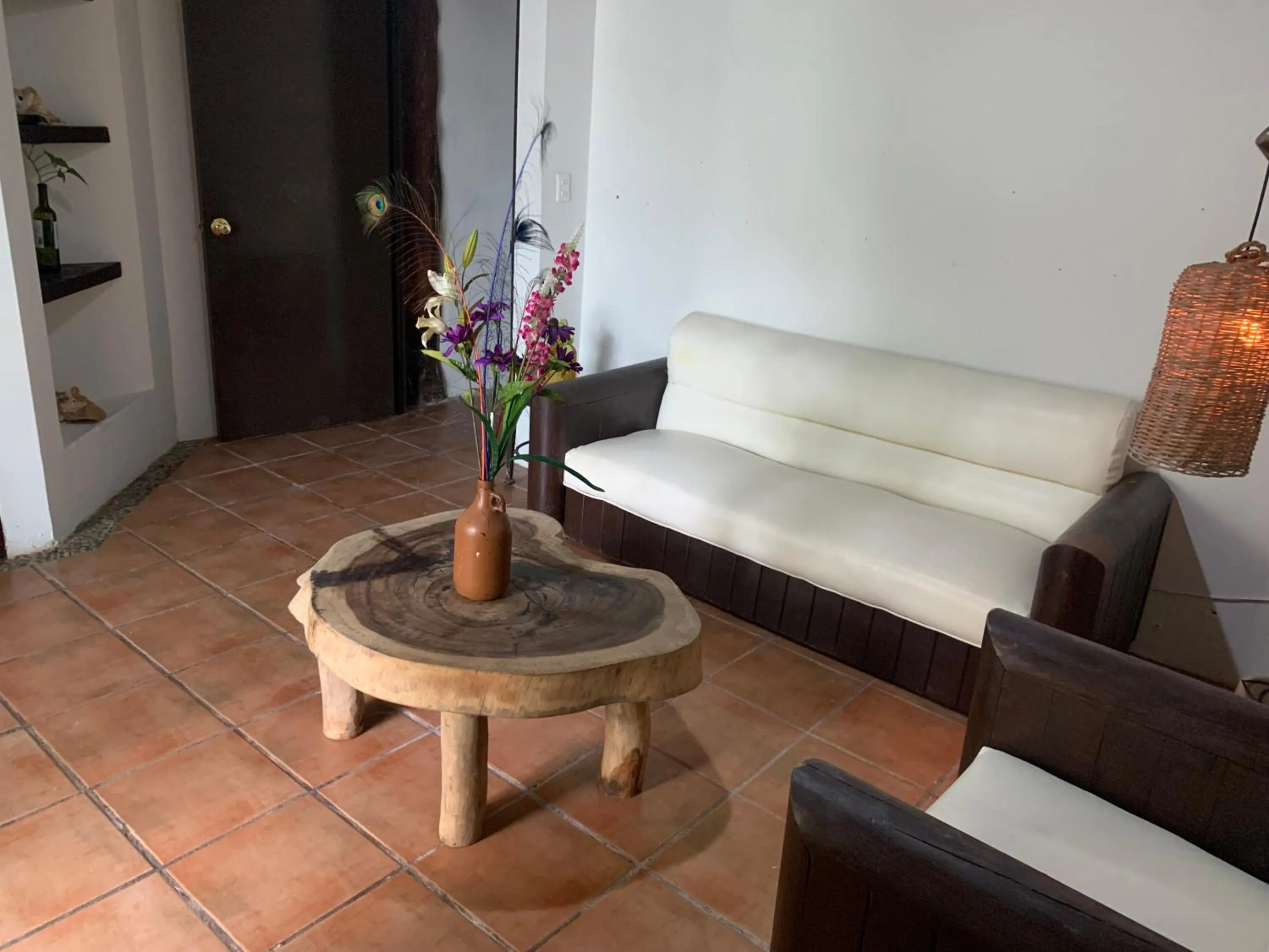 Living room in Casa CARIBE Cancun