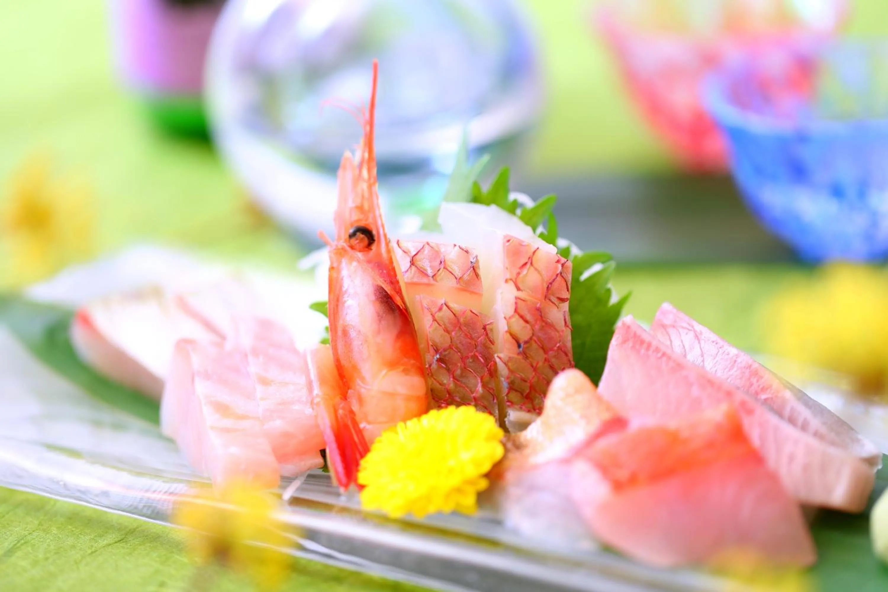 Food in Sasakura onsen Ryuunso