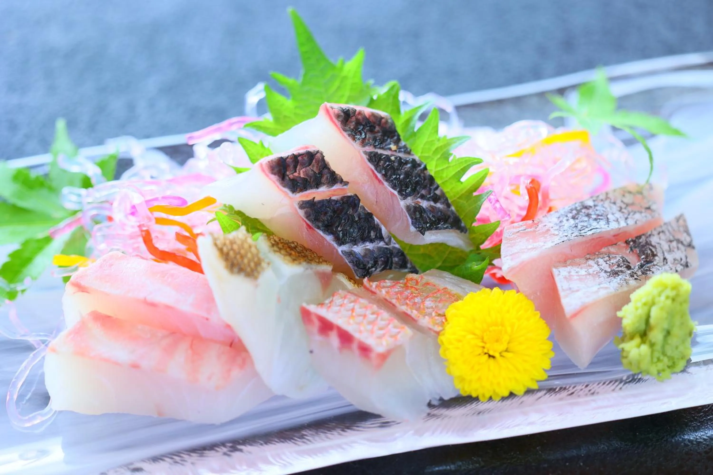 Food in Sasakura onsen Ryuunso