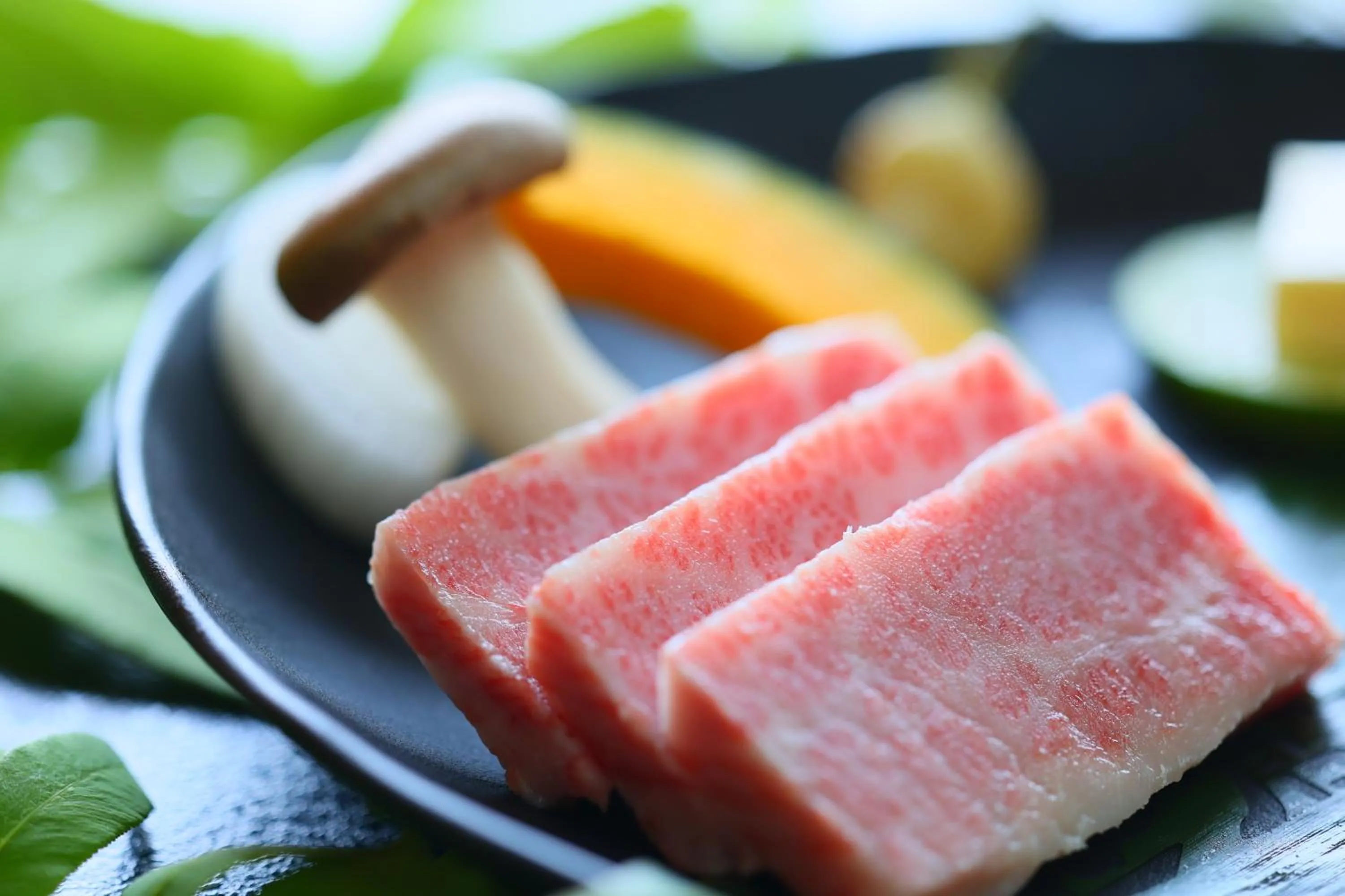 Food in Sasakura onsen Ryuunso