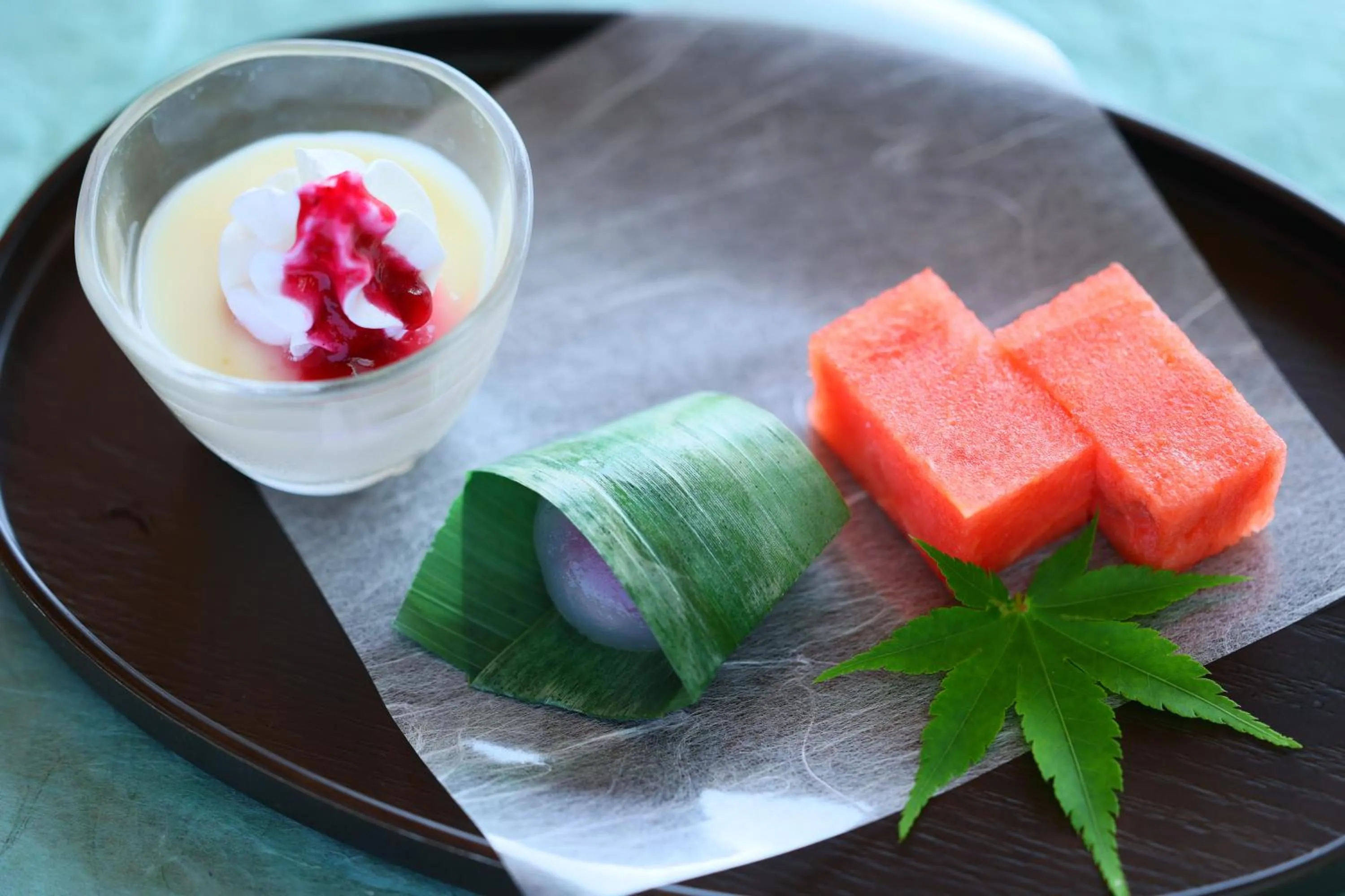 Food in Sasakura onsen Ryuunso