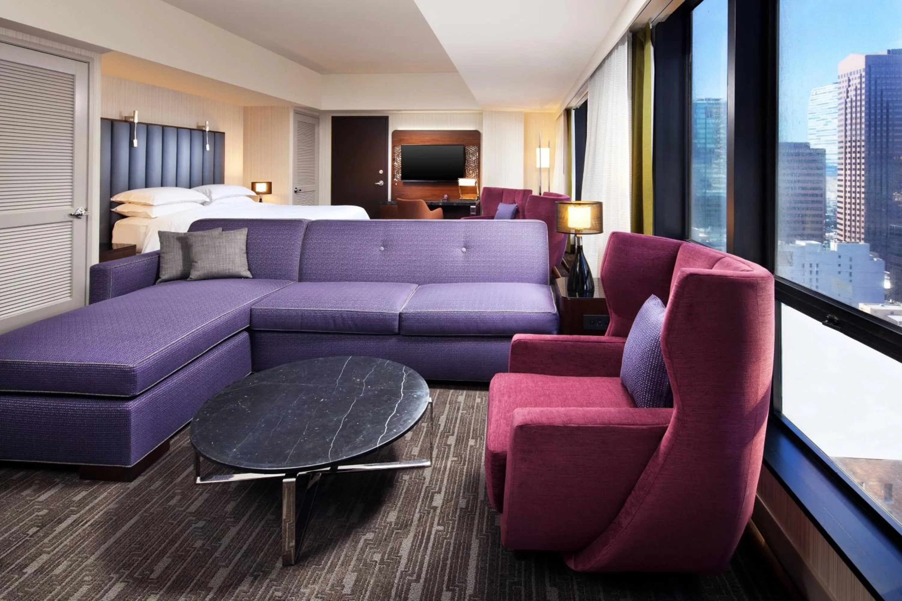 Bedroom in Sheraton Grand Los Angeles