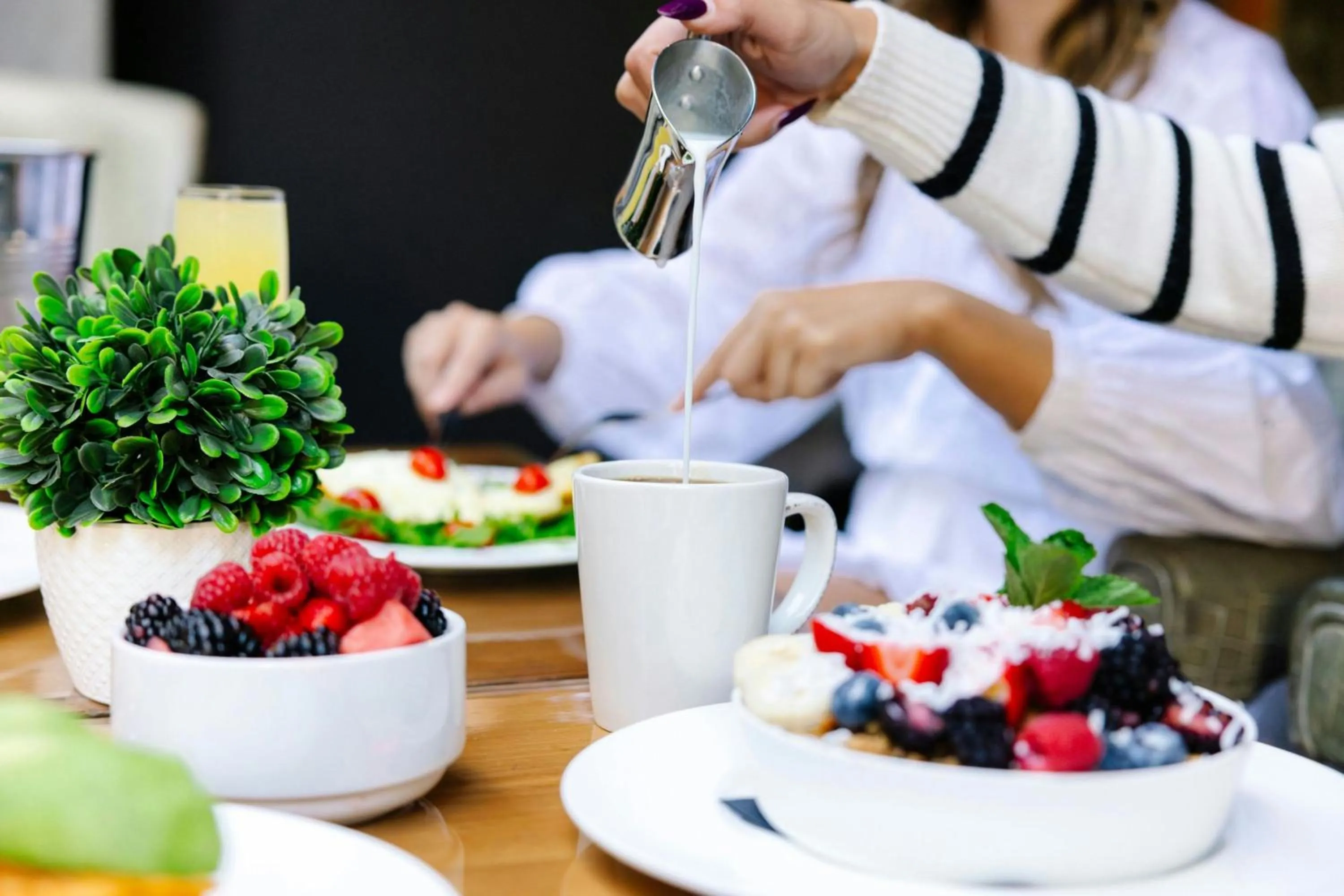 Breakfast in Sheraton Grand Los Angeles