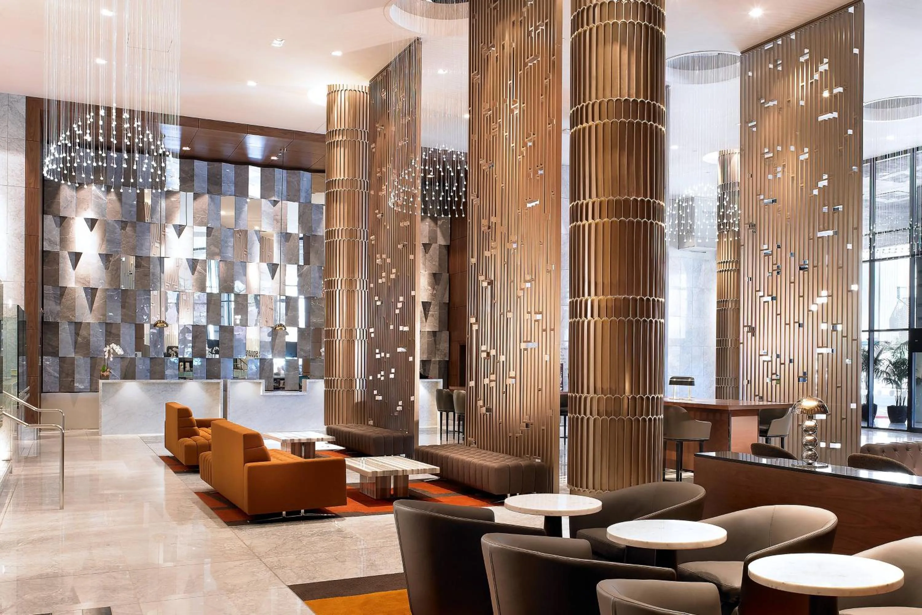 Lobby or reception in Sheraton Grand Los Angeles