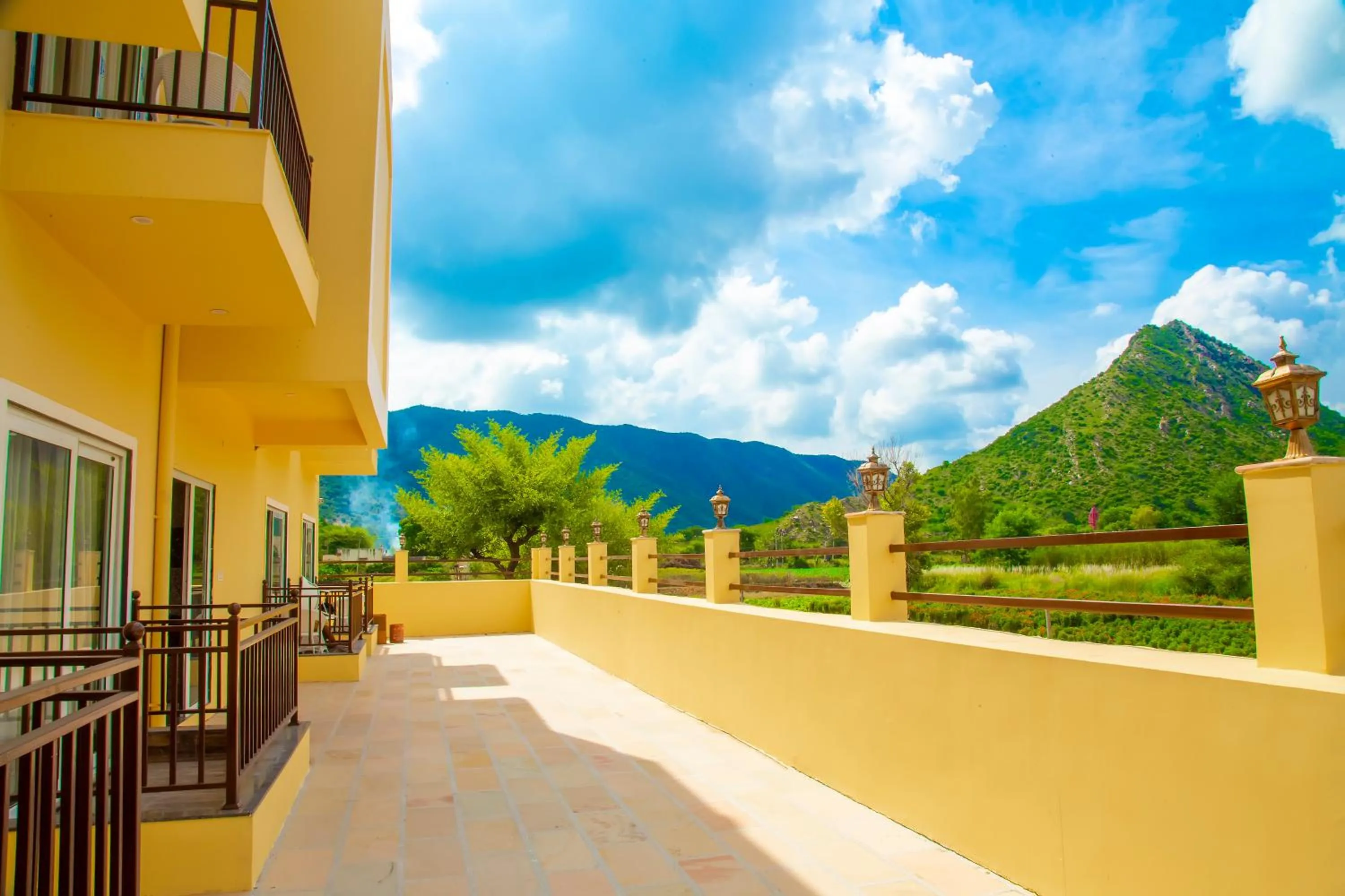 Mountain view in The Green Genius Resort