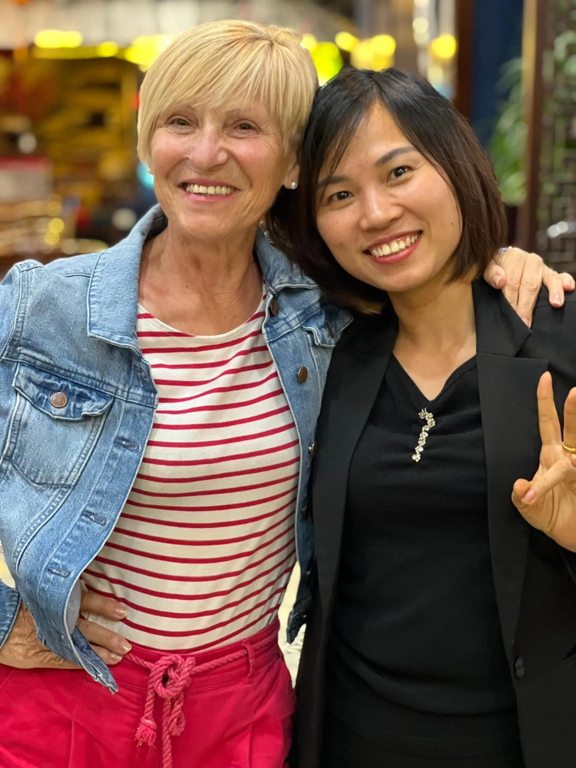 group of guests in SAPA FULL HOUSE HOTEL