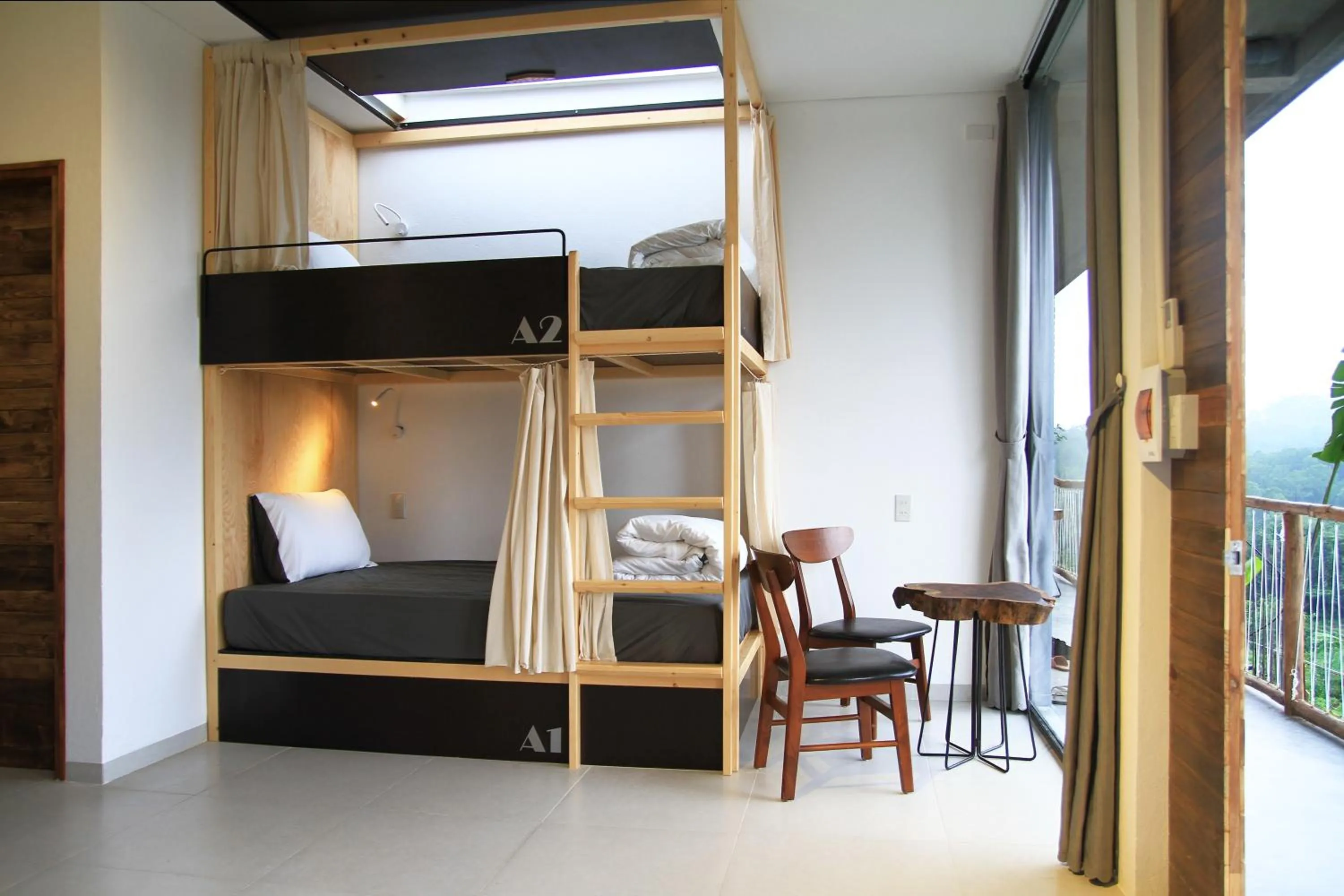bunk bed, Bed in NANO Eco-Hostel