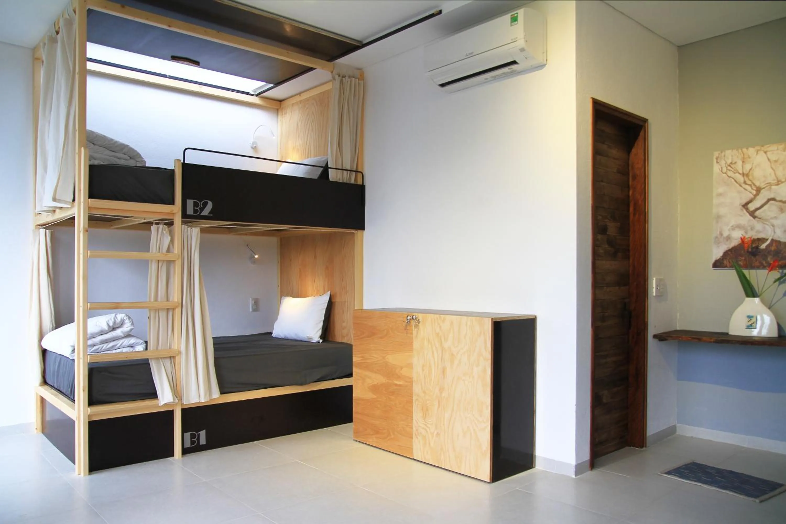 Bed in NANO Eco-Hostel
